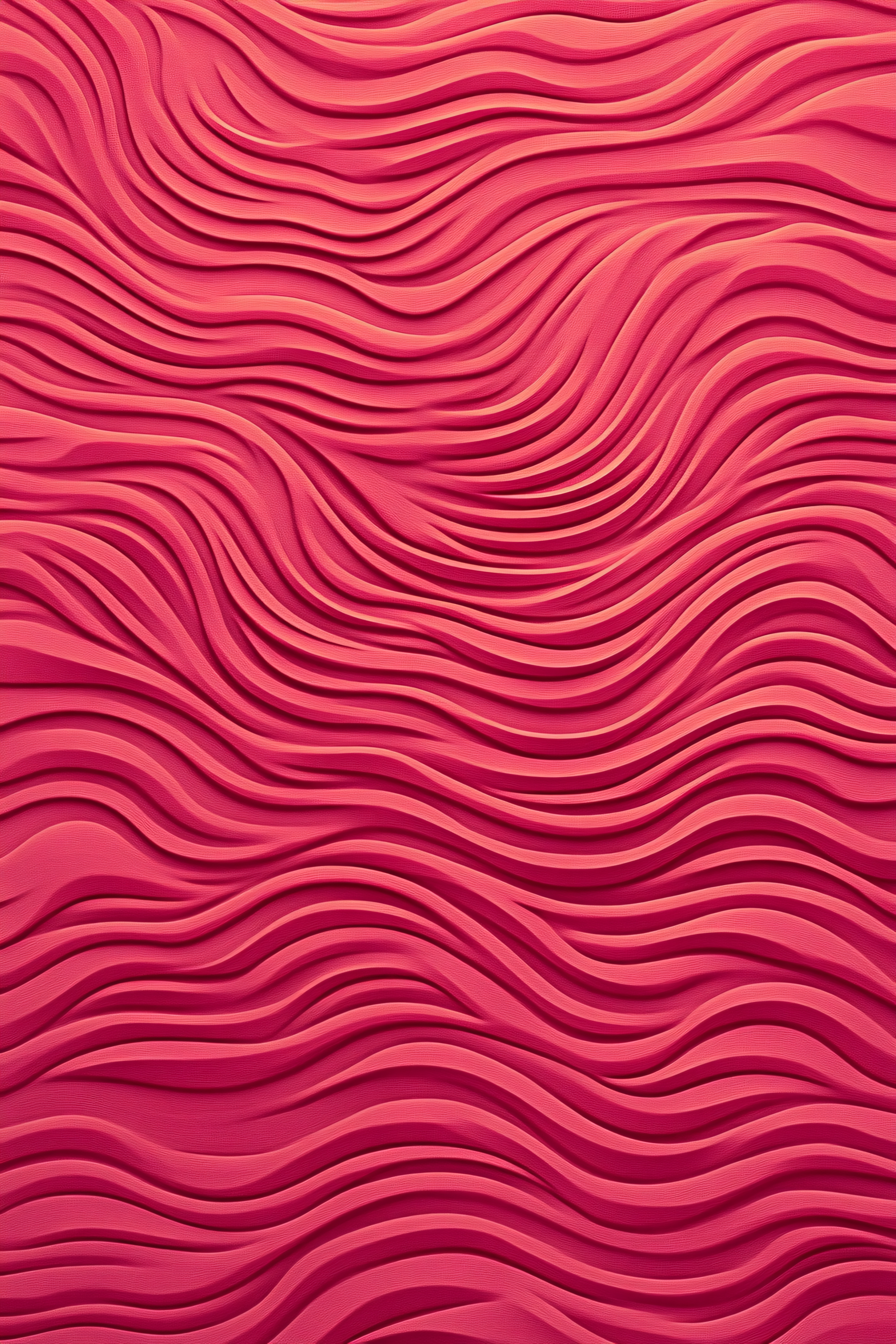 Crimson Undulation Pattern