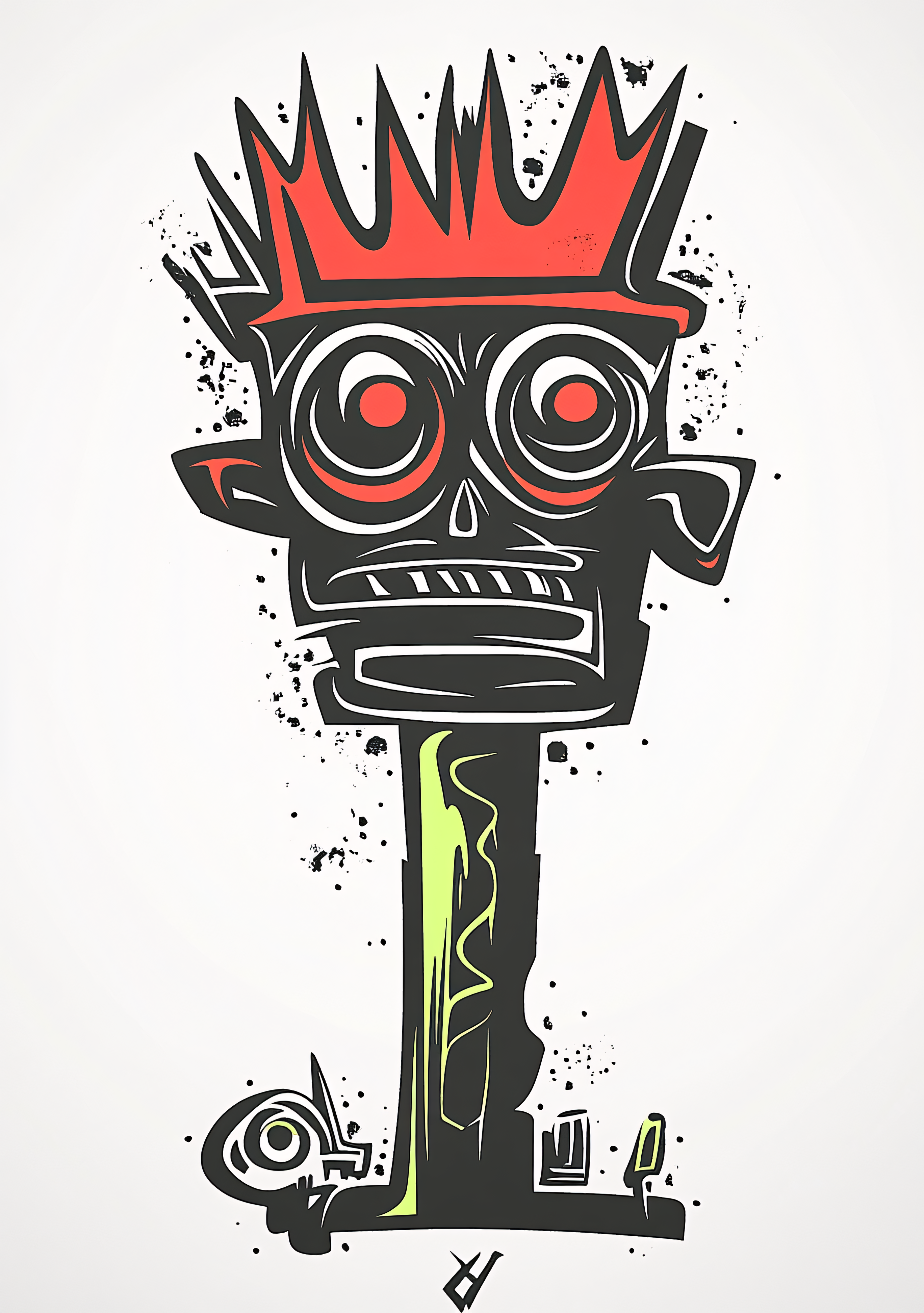 Crowned Skull Graphic
