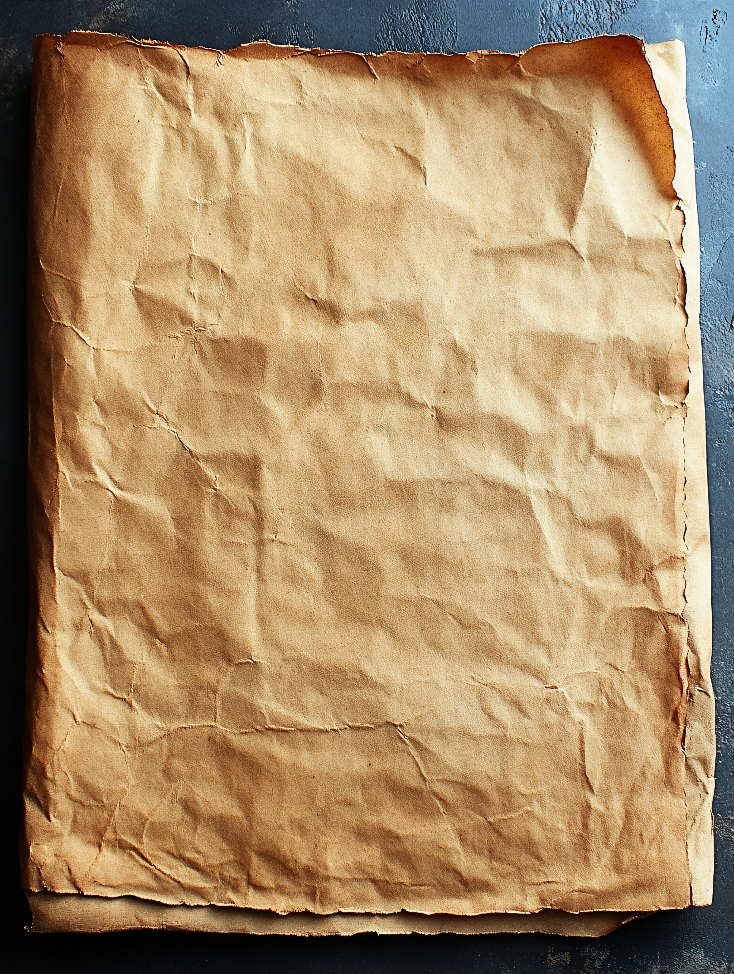 Crumpled Brown Paper