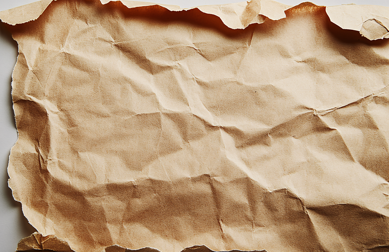 Crumpled Brown Paper Texture