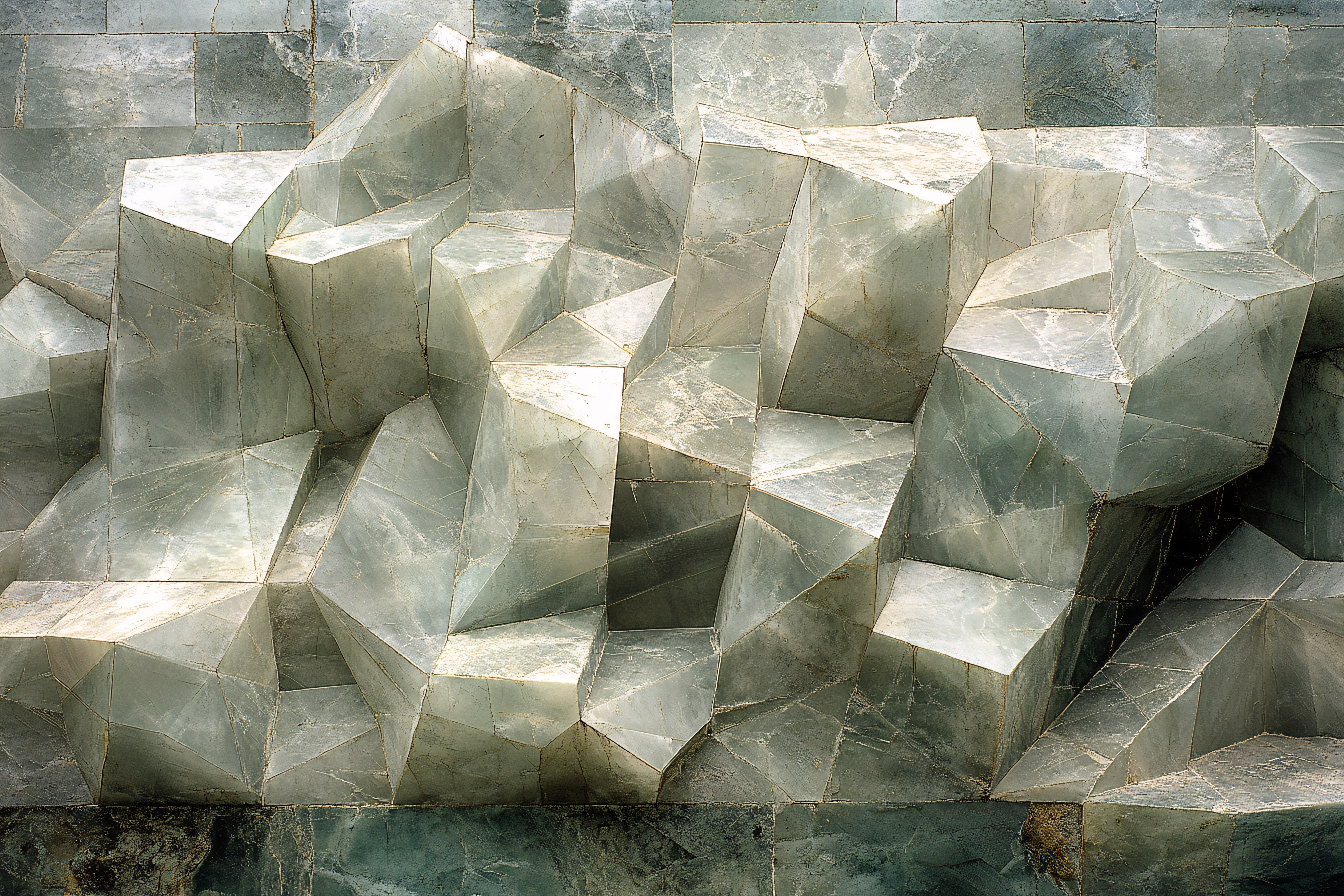 Crystalline Stone Surface