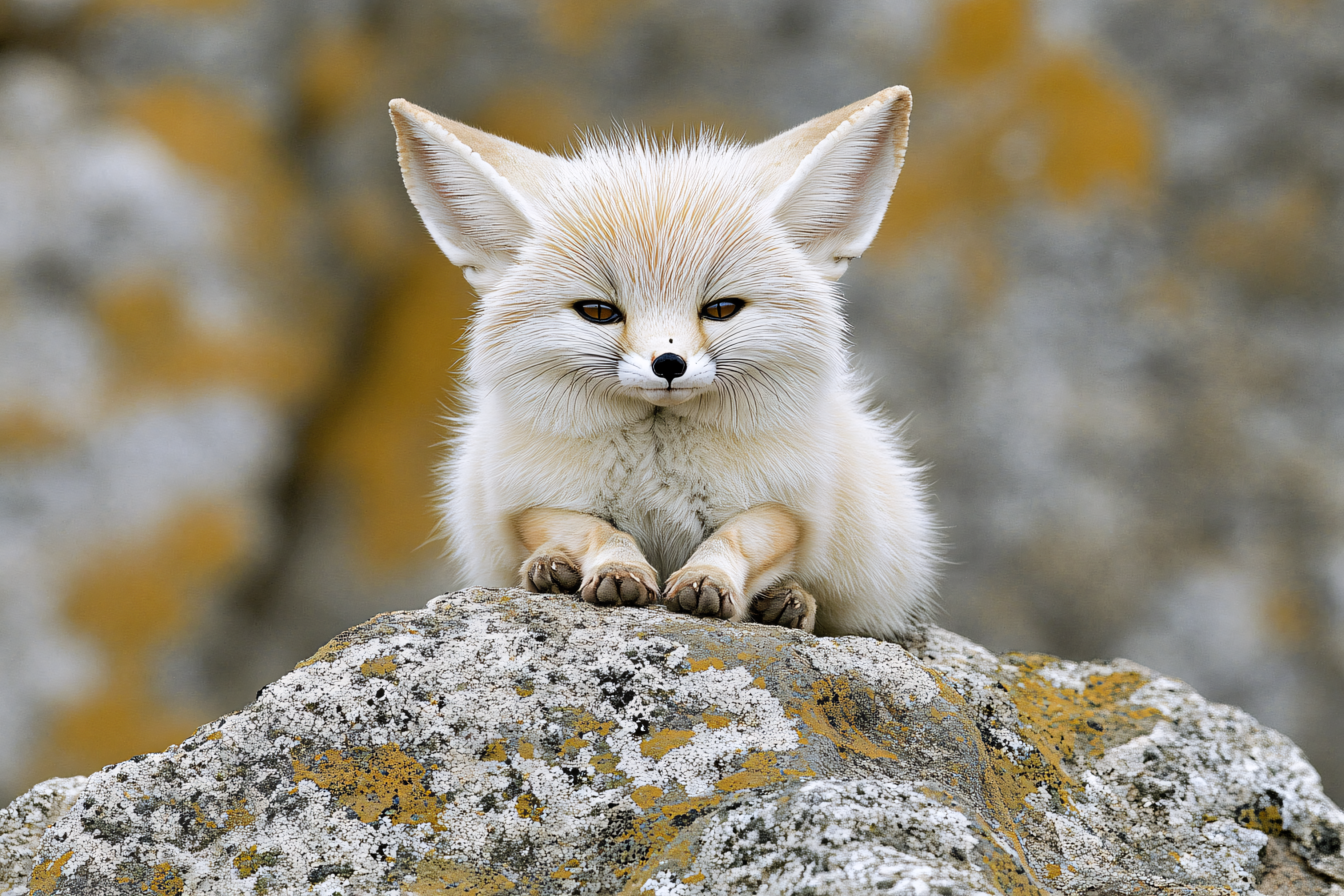 Cute Fennec Fox Portrait