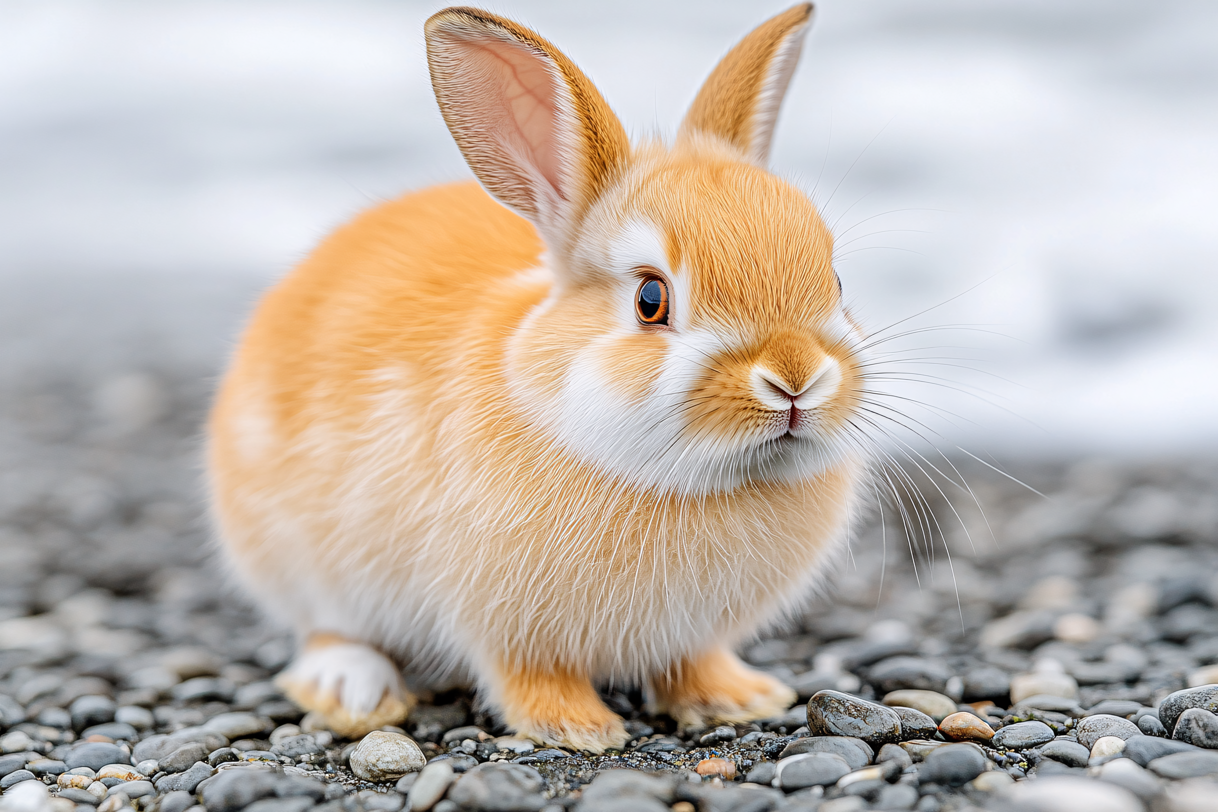 Cute Orange Rabbit