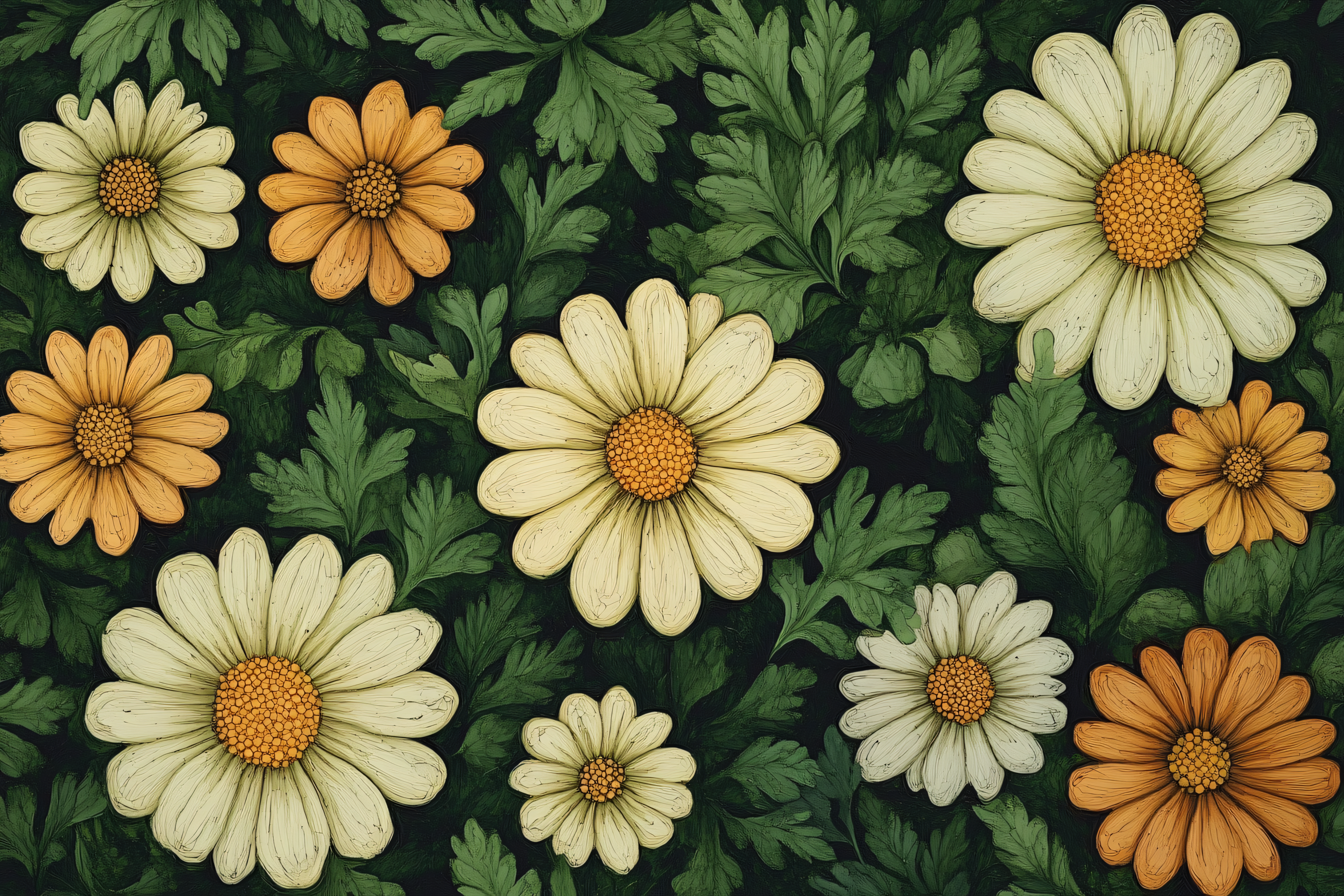 Daisy Flower Garden