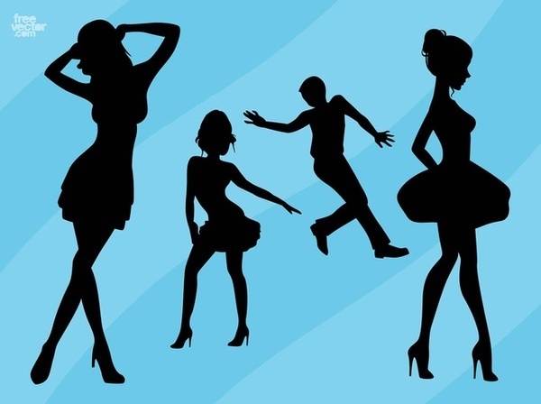 Stunning Assortment of Free Vector Silhouettes
