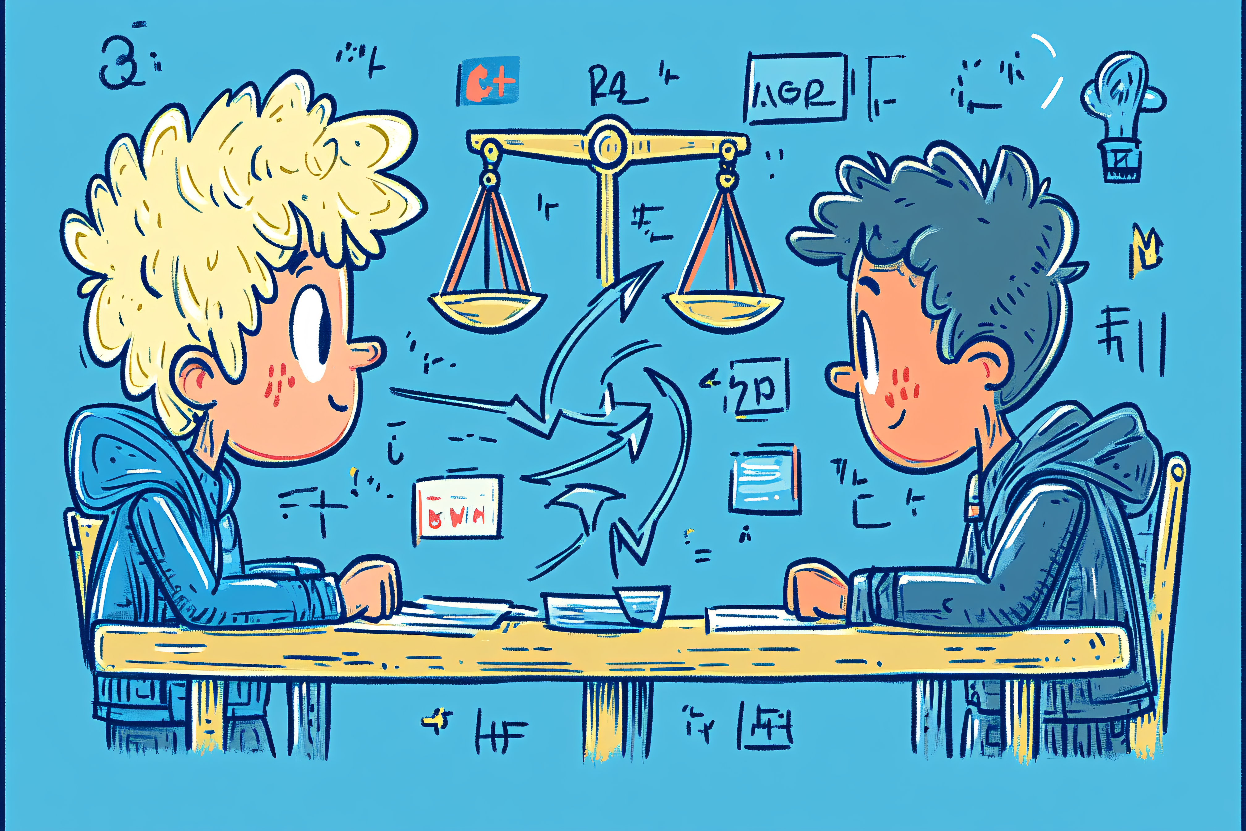 Debate Between Two Boys
