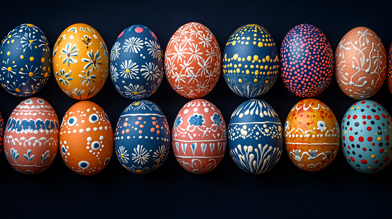 Decorated Easter Eggs