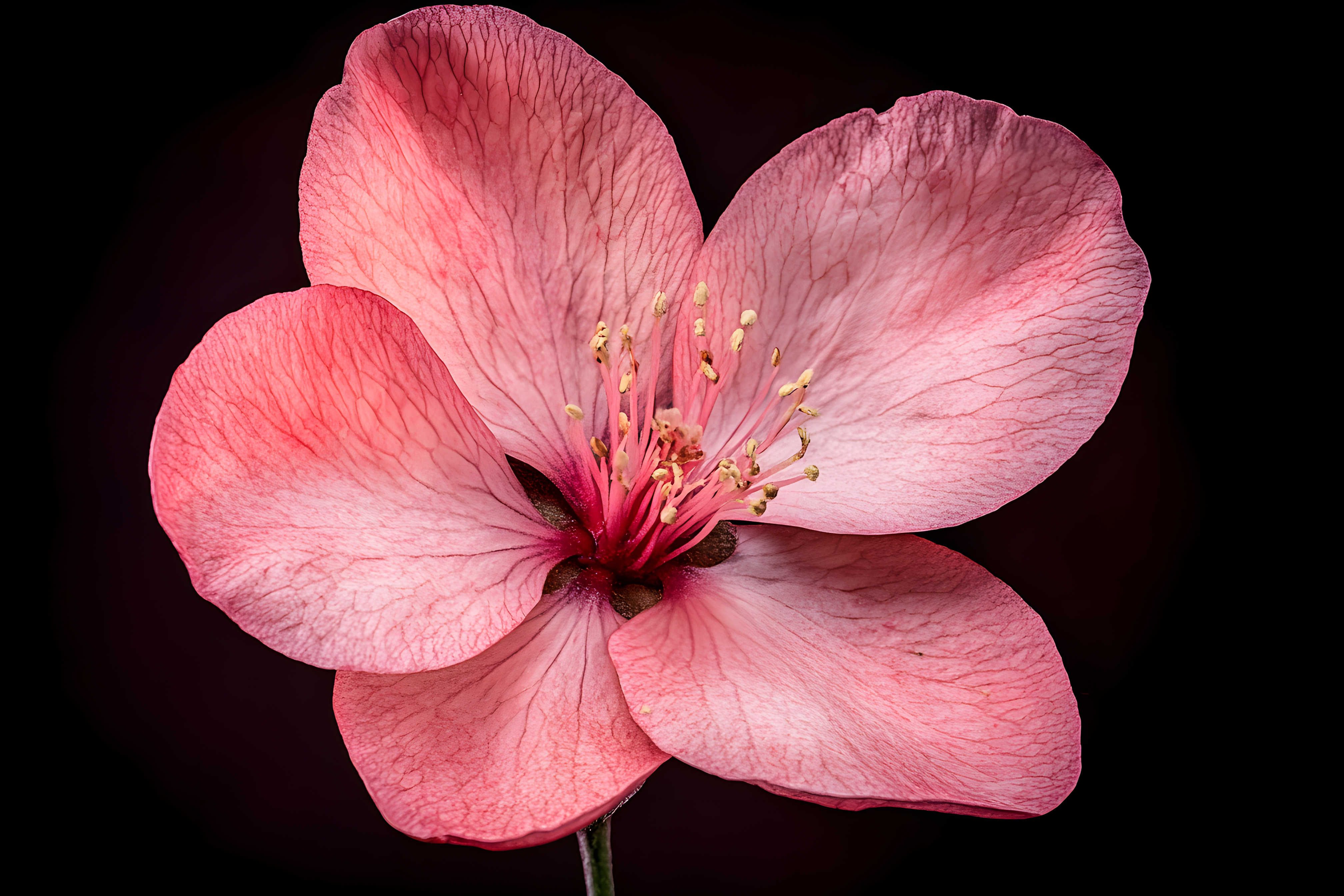 Delicate Pink Flower Blossom