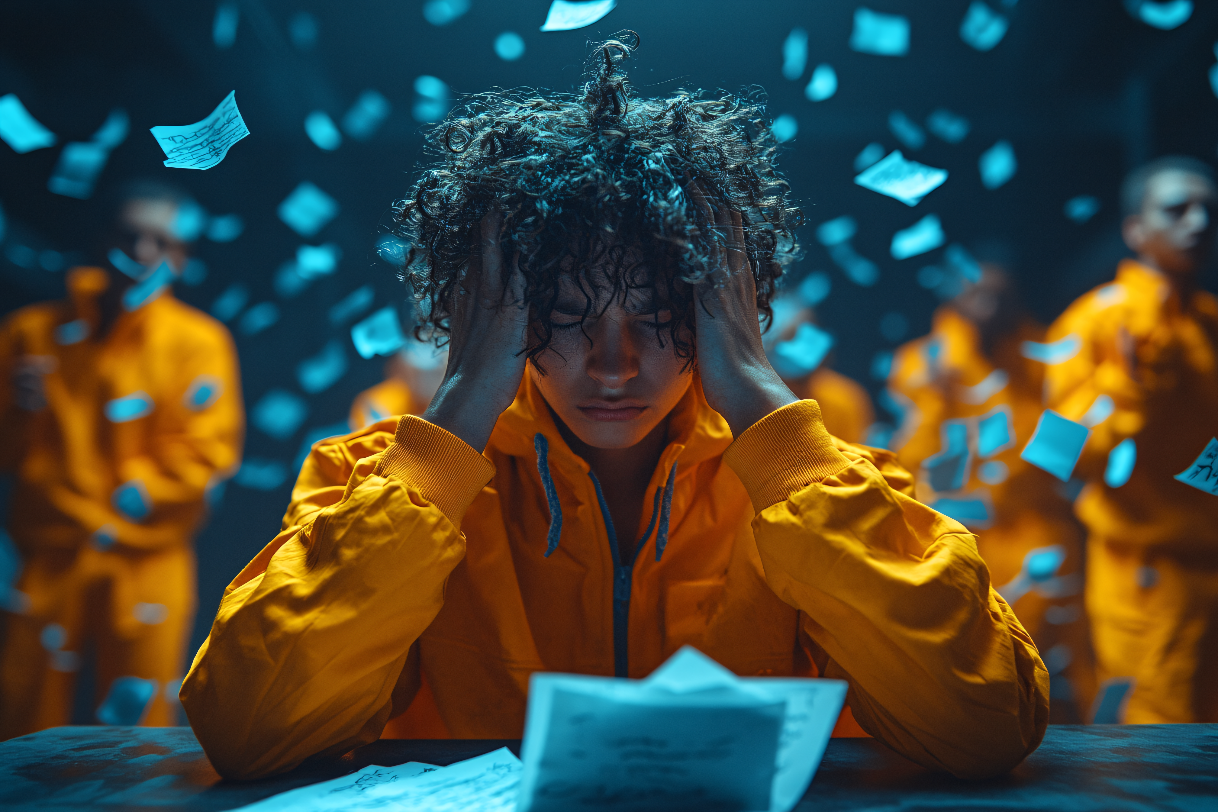 Despair in Orange