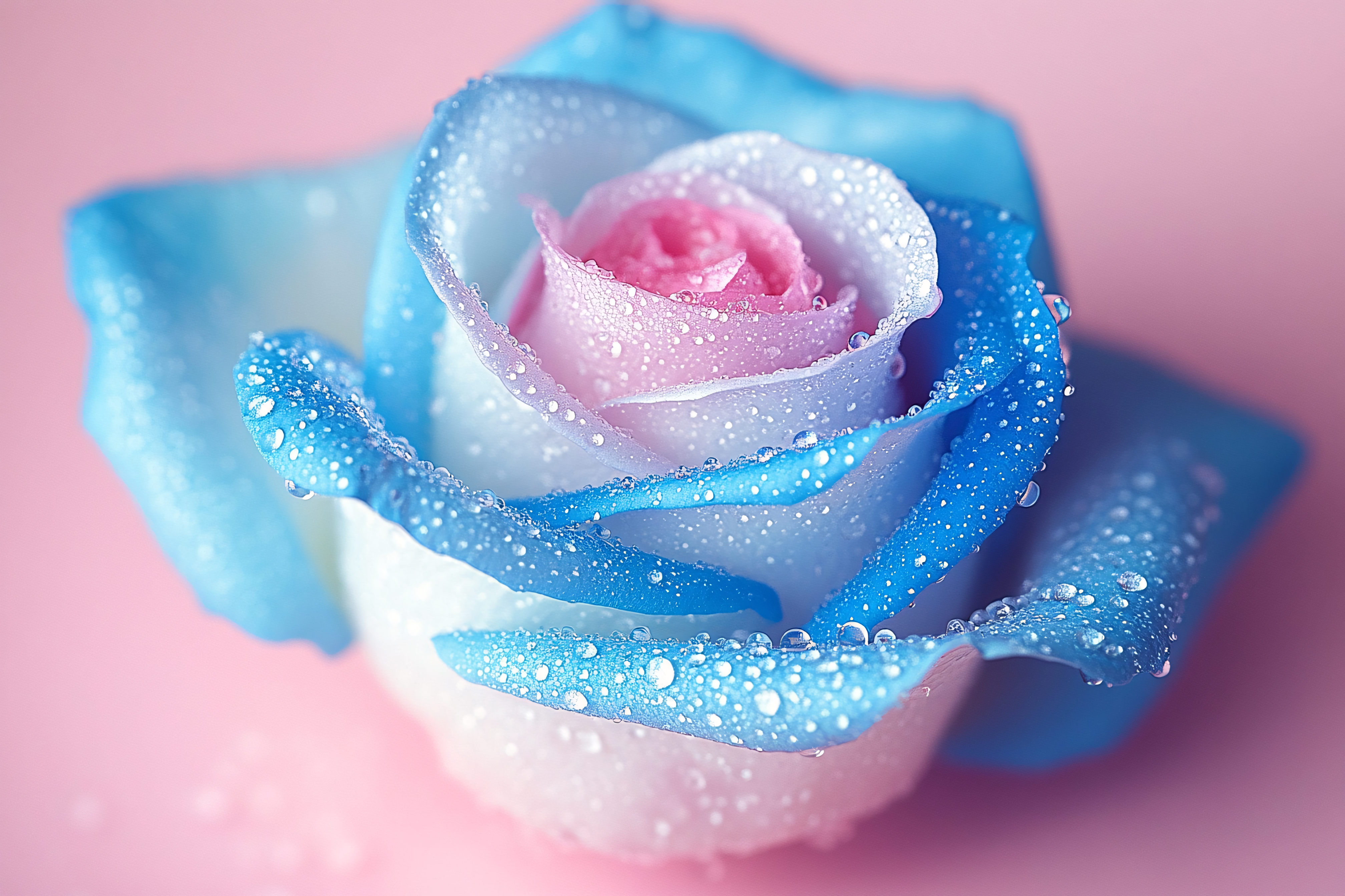 Dewy Bi-Color Rose