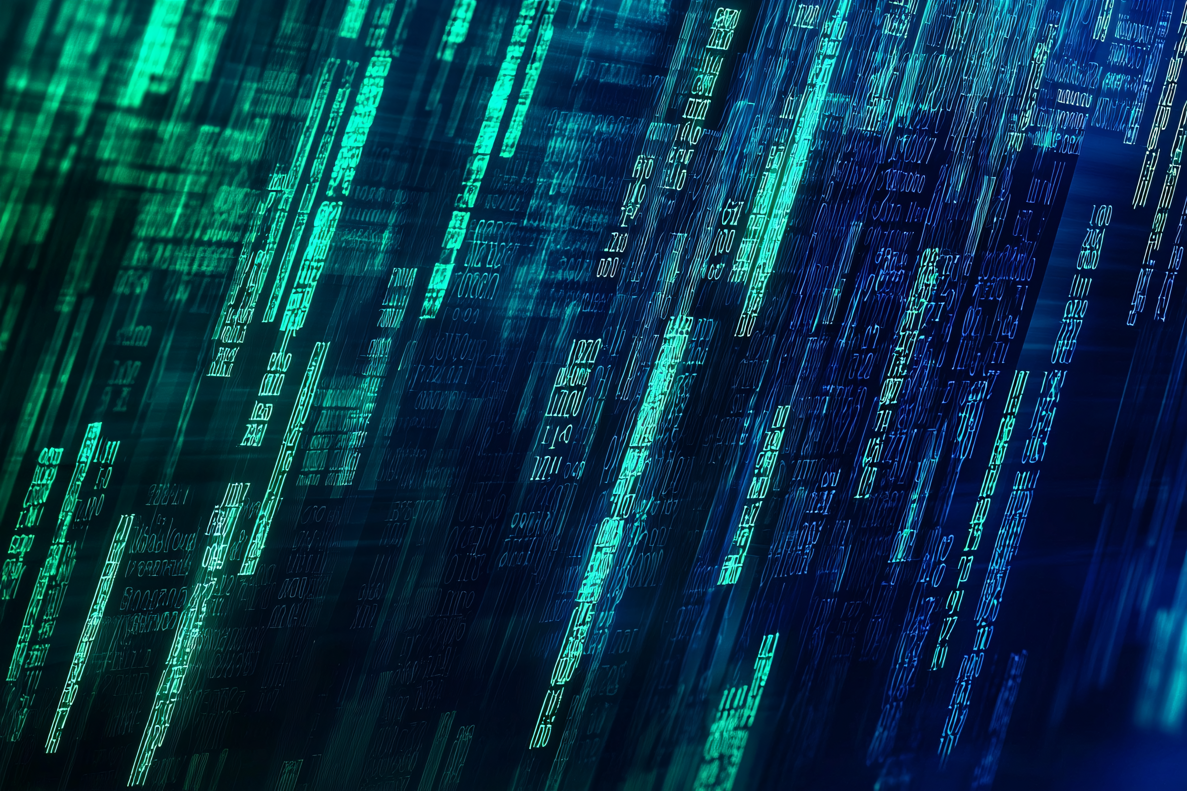 Digital Binary Data Stream