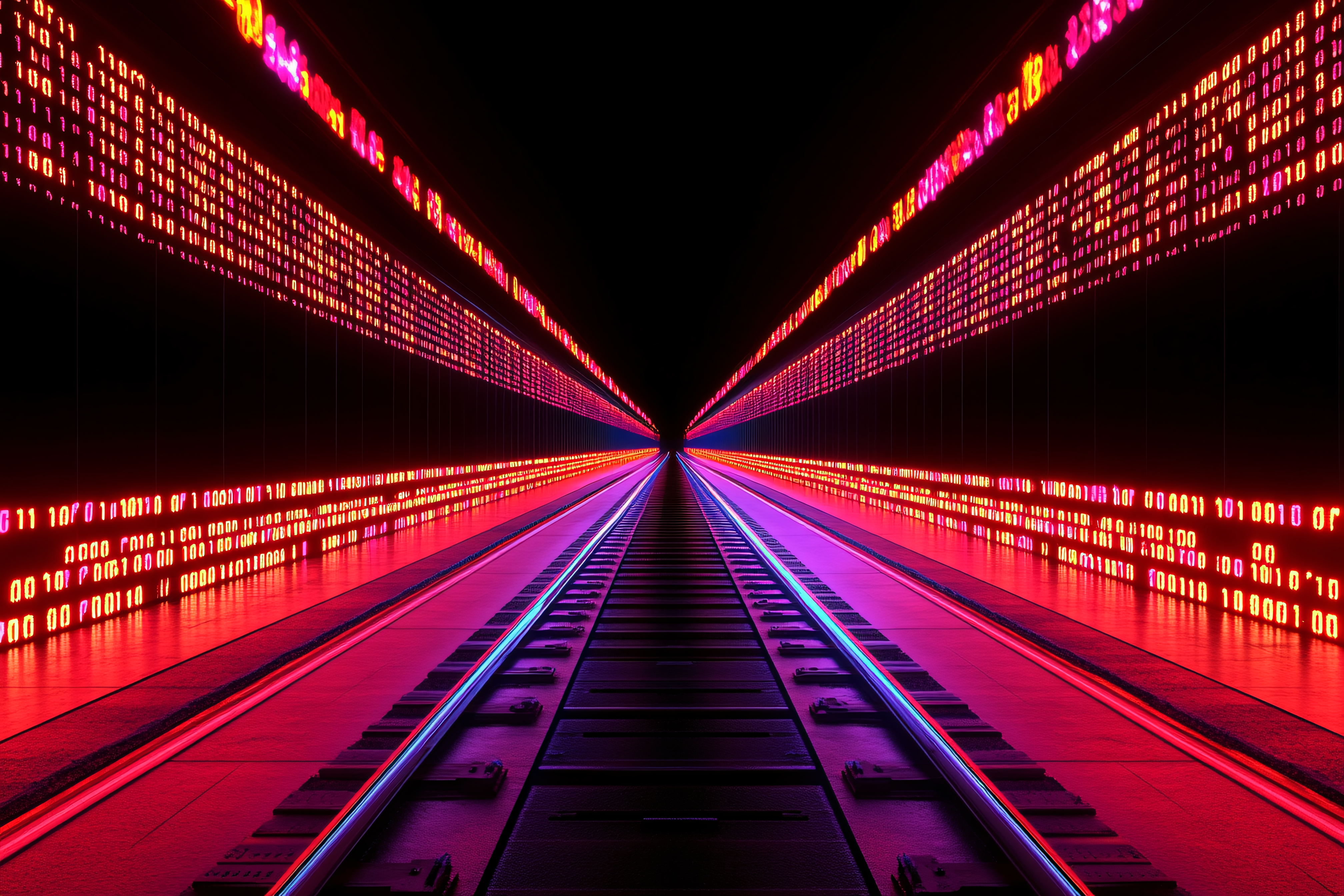 Digital Binary Rail Tracks