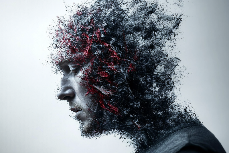 Dissolving Man
