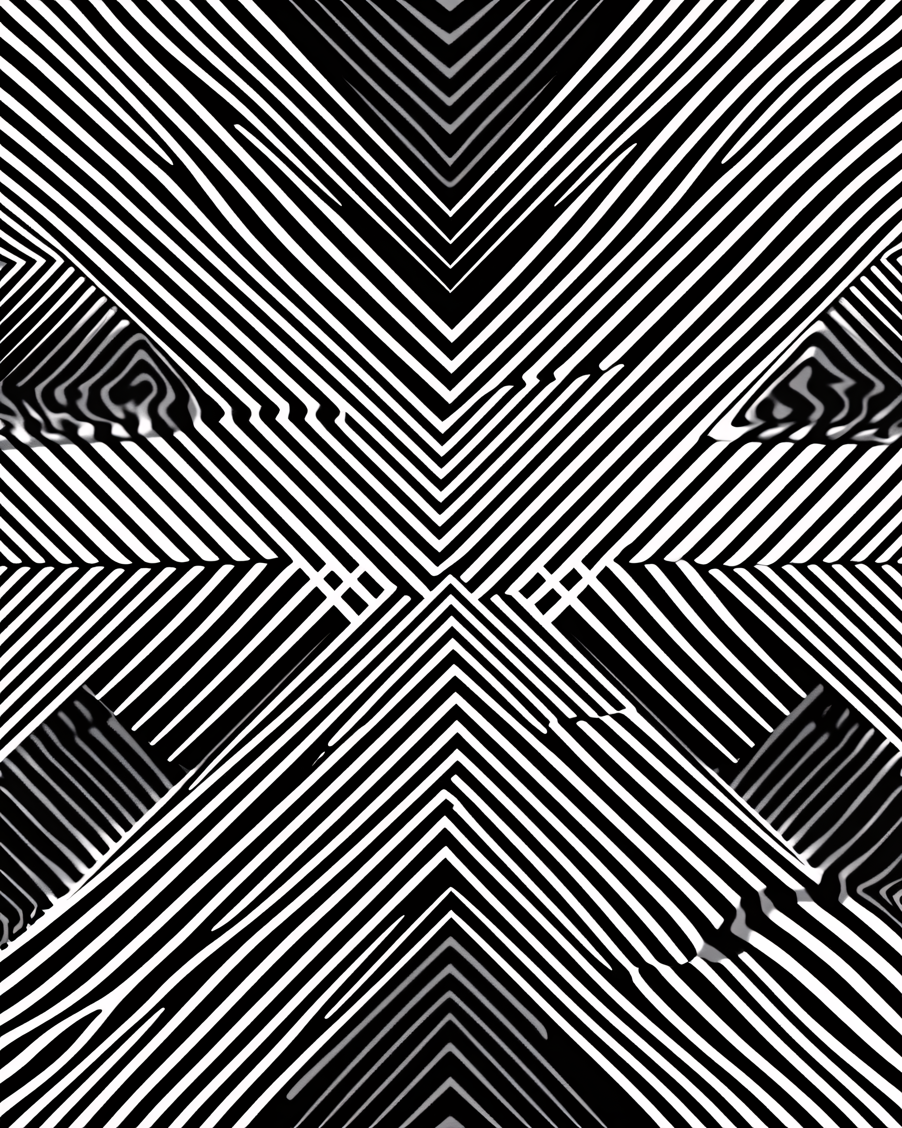 Distorted Linear Pattern