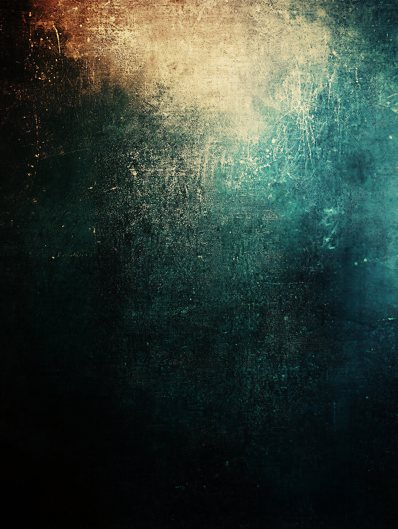 Distressed Teal Canvas