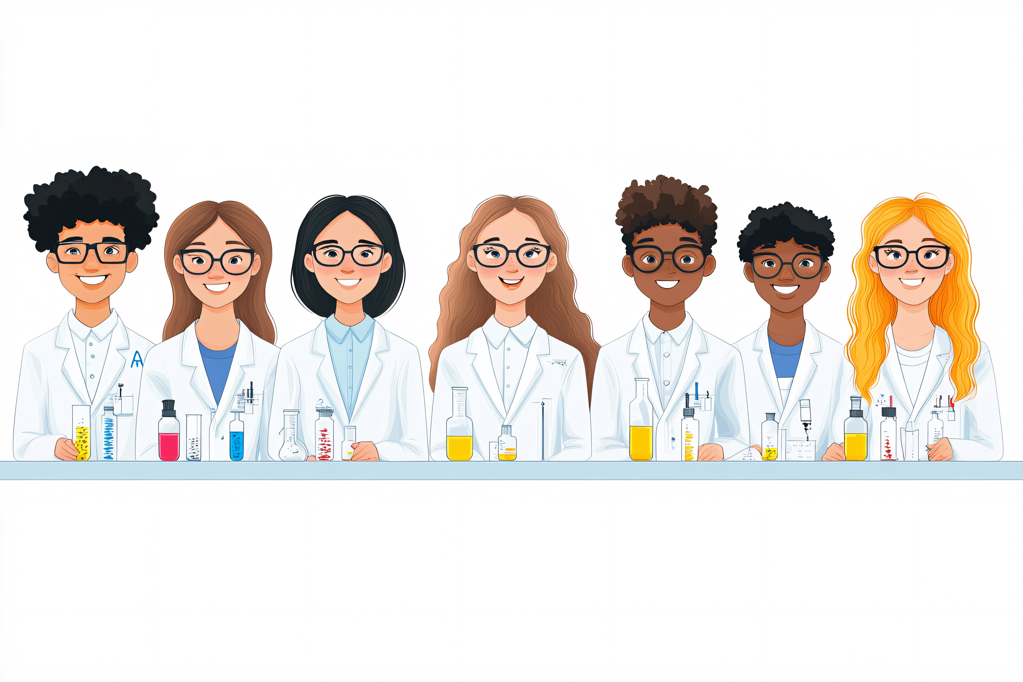Diverse Scientists Team