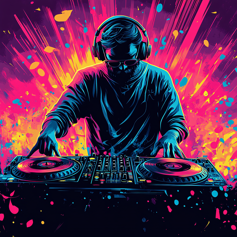 DJ Performing