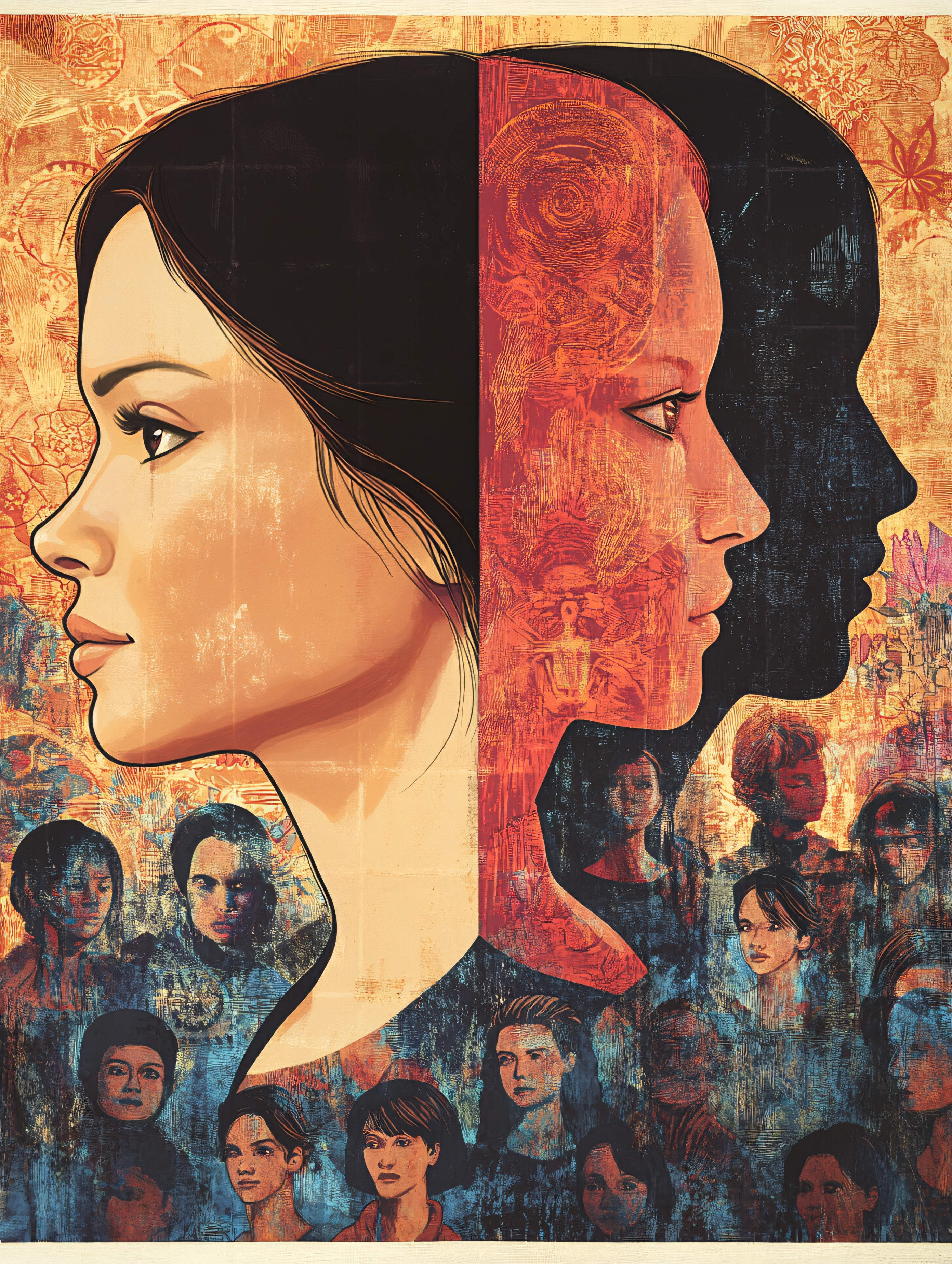 Double Profile Portrait