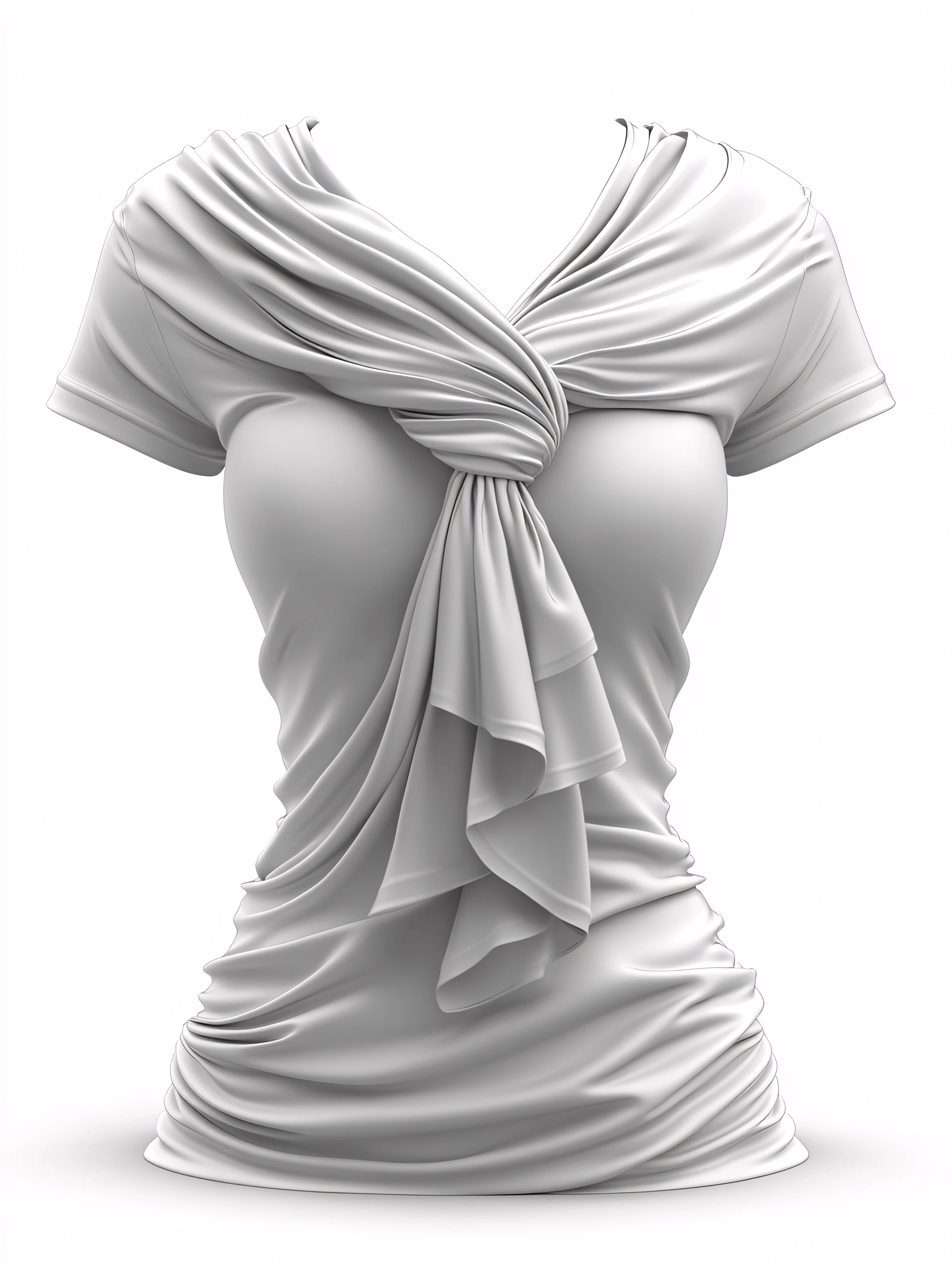 Draped Knot Top