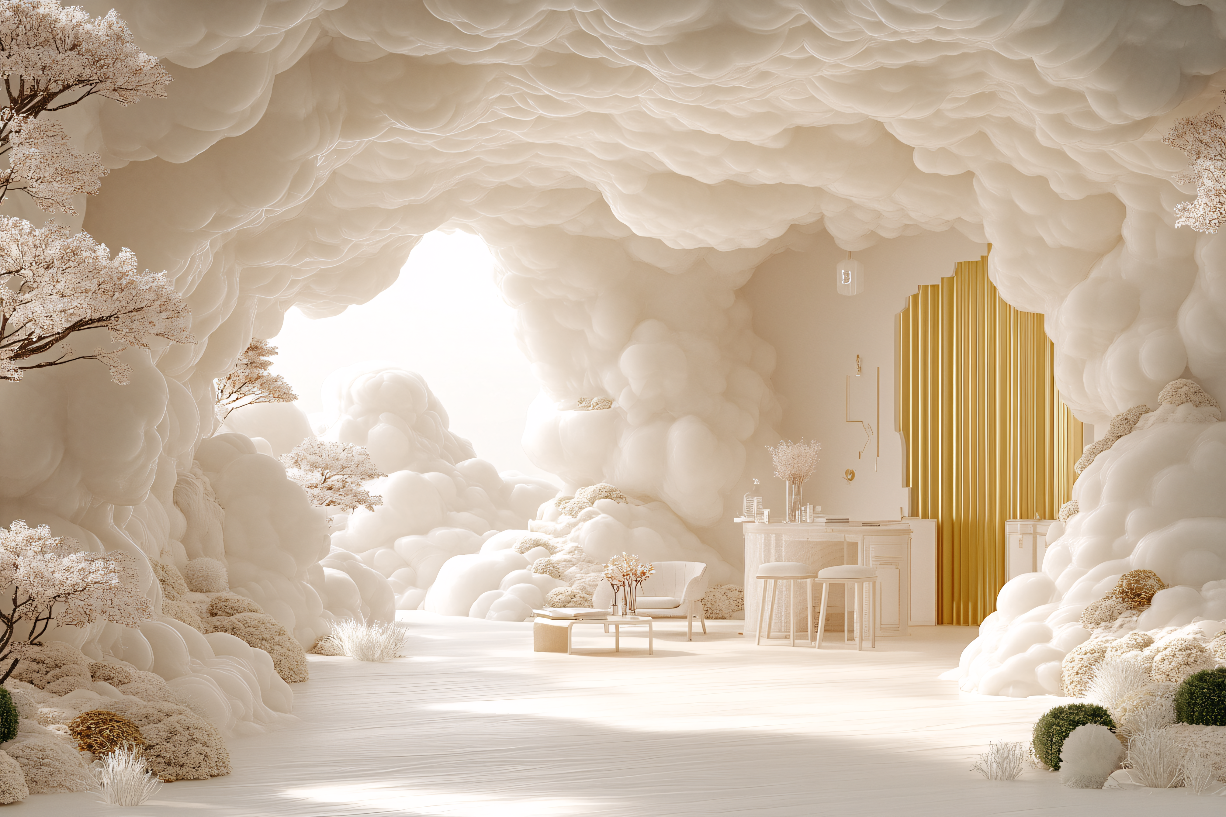 Dreamy Cloud Interior