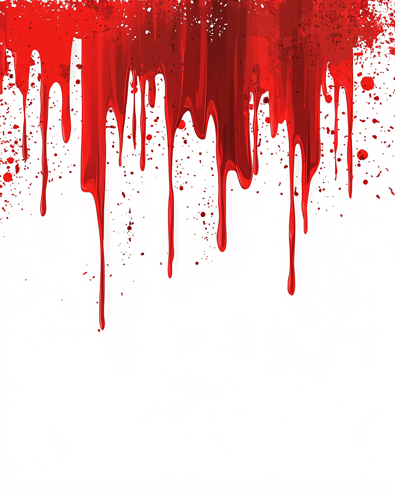 Dripping Blood Splashes