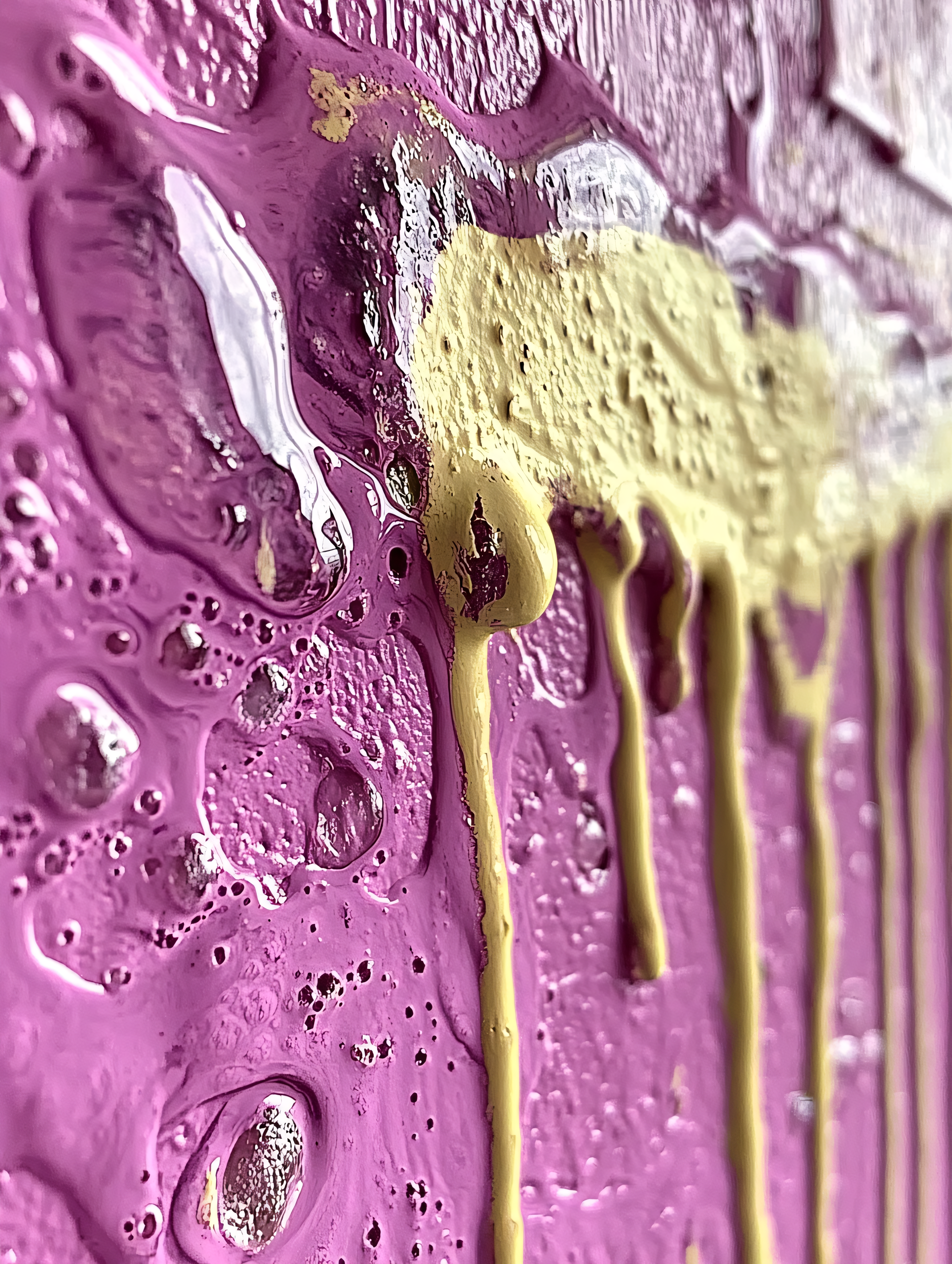 Dripping Paint Abstract