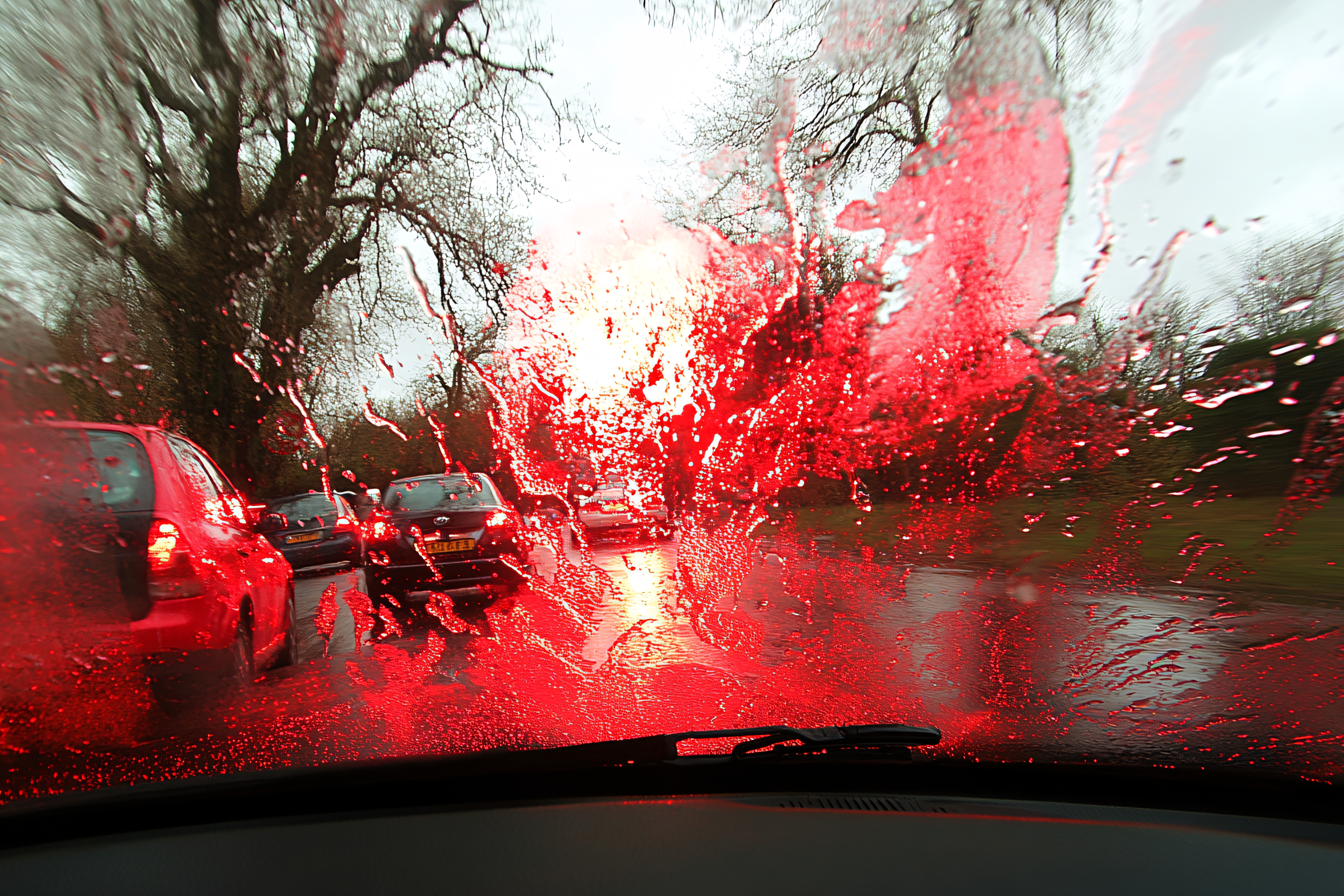 Driving in Heavy Rain