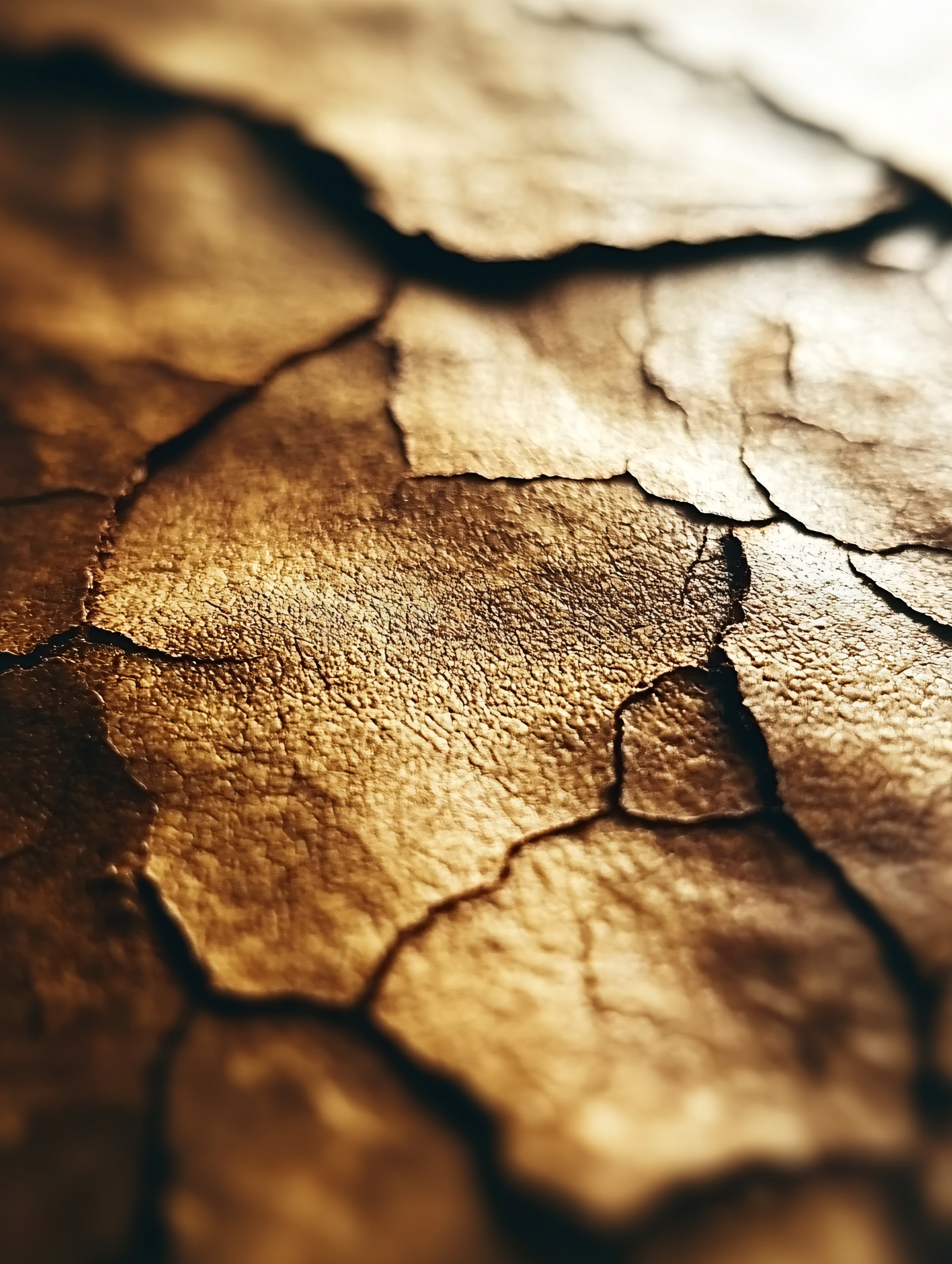 Dry Cracked Earth Texture