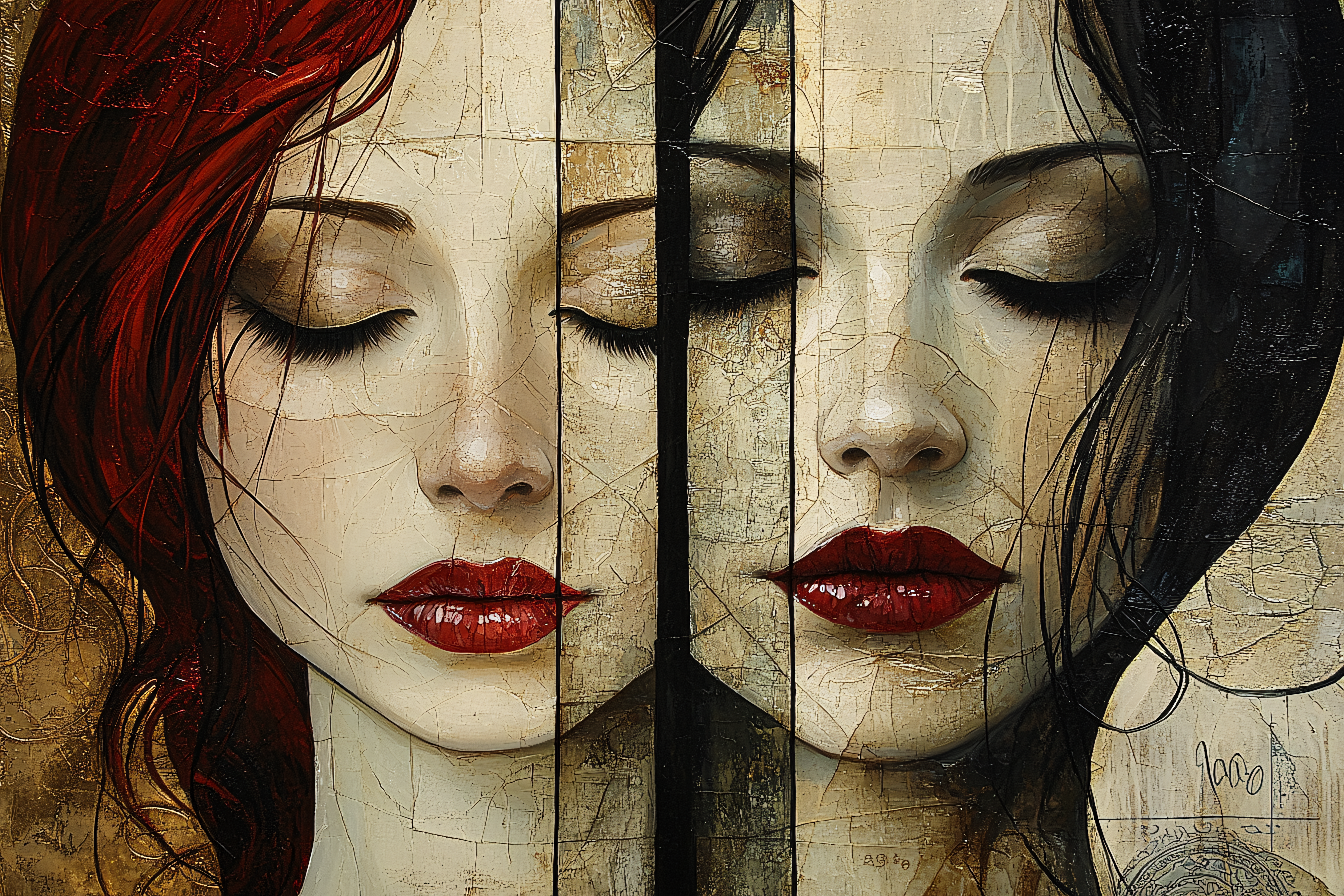 Dual Faces Portrait