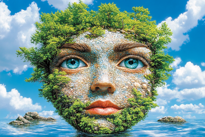 Earth Mother Face