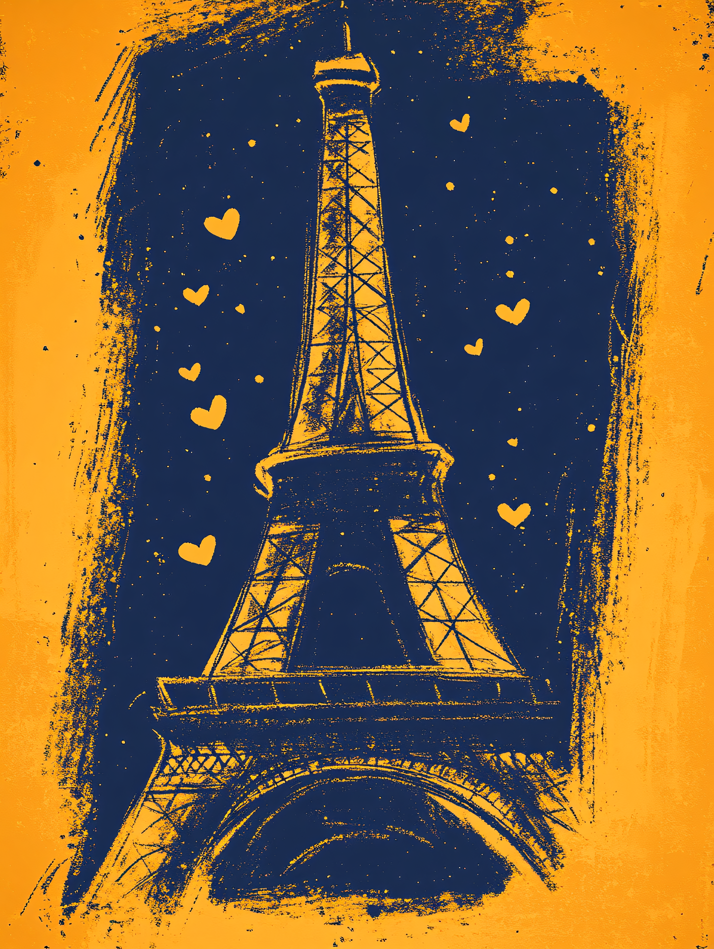 Eiffel Tower Romance