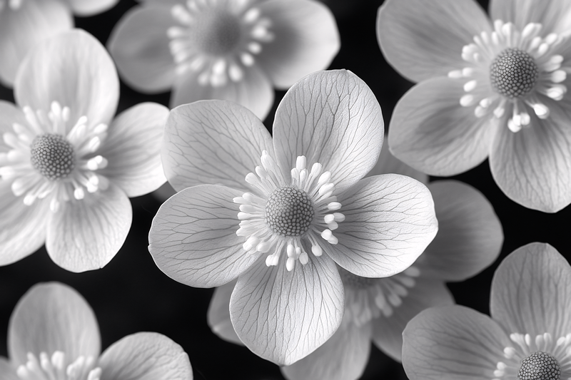 Elegant Anemone Flowers