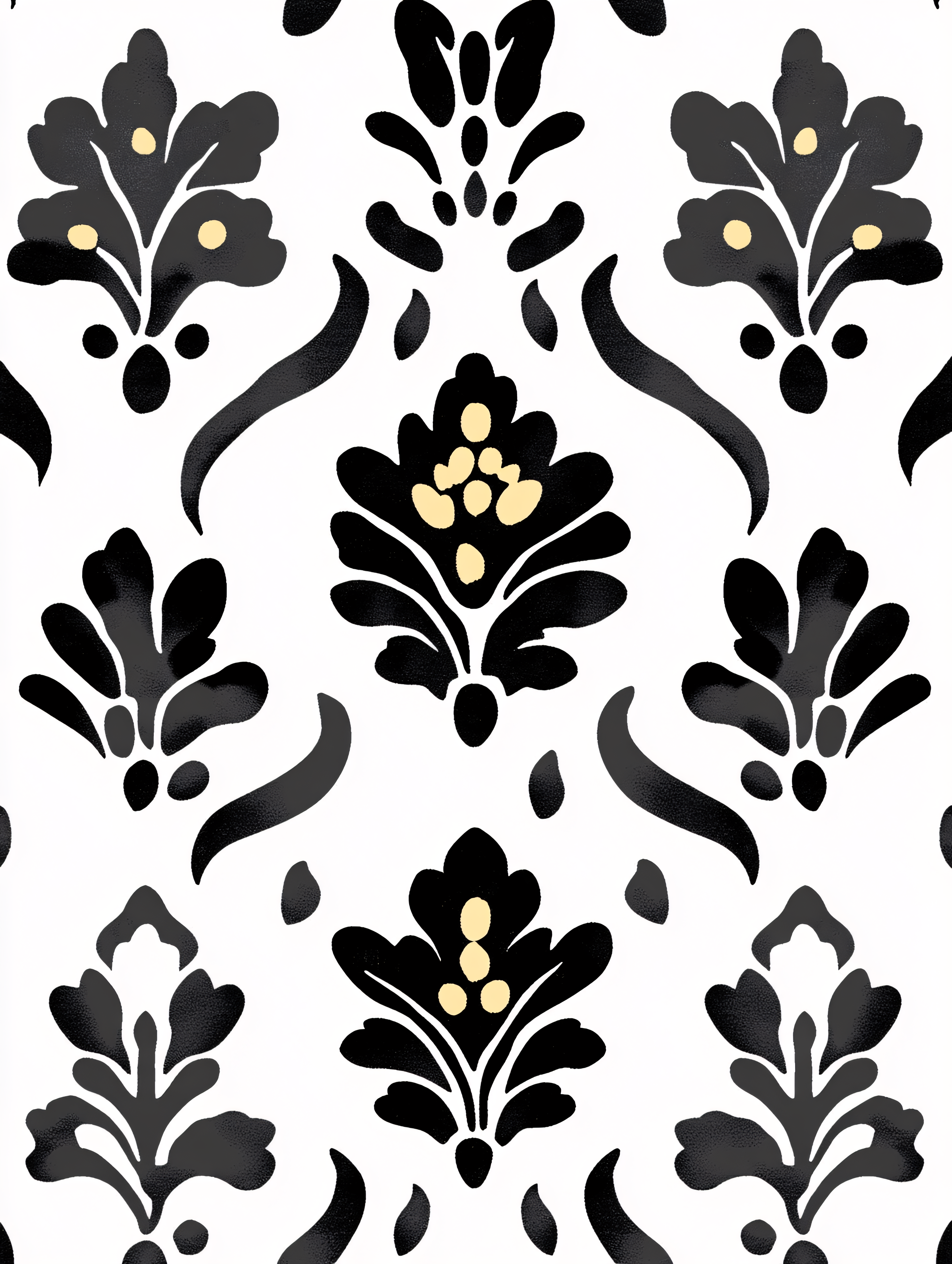 Elegant Damask Pattern