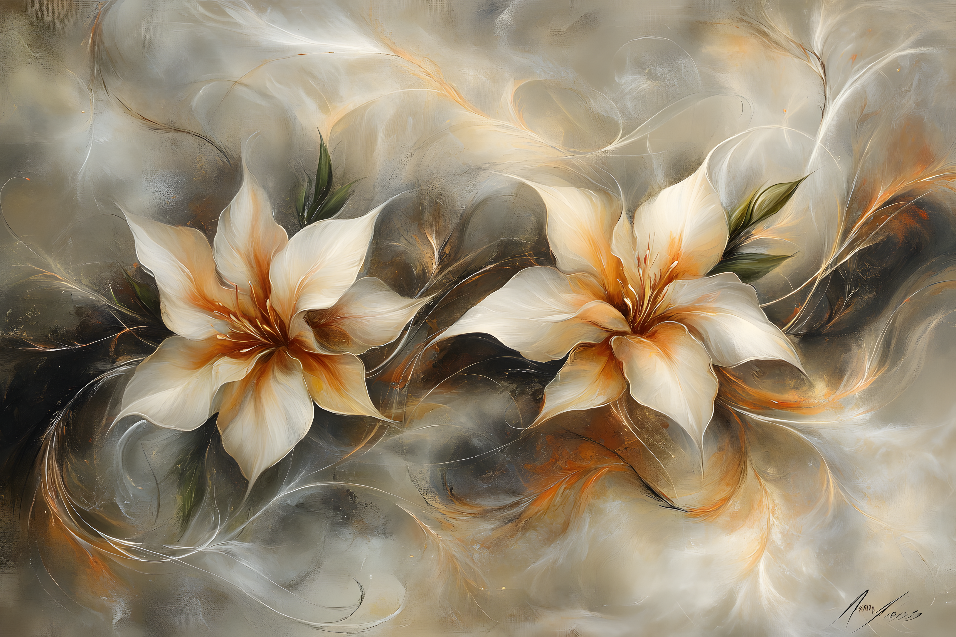 Elegant Floral Duo