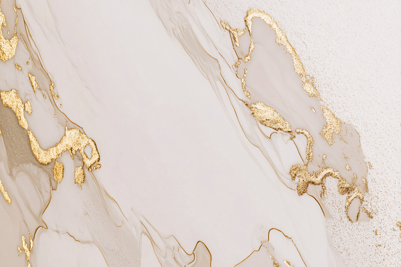 Elegant Gold Marble Abstract