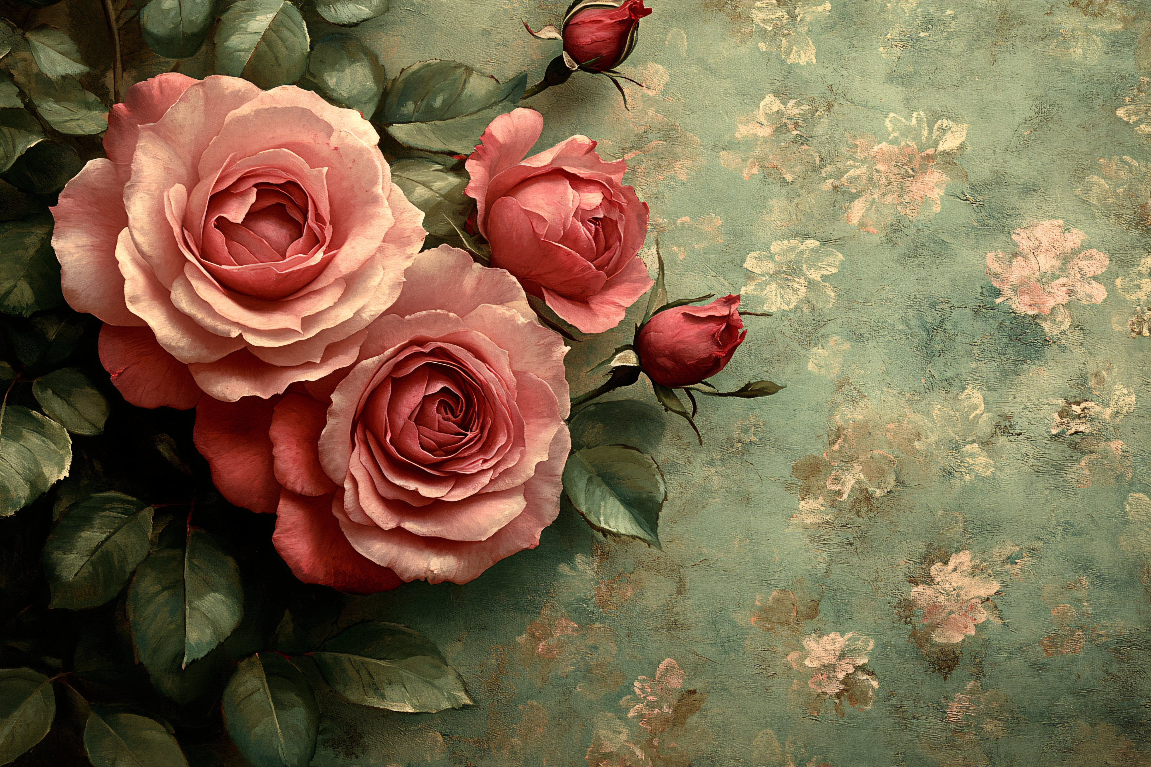 Elegant Pink Roses Bouquet