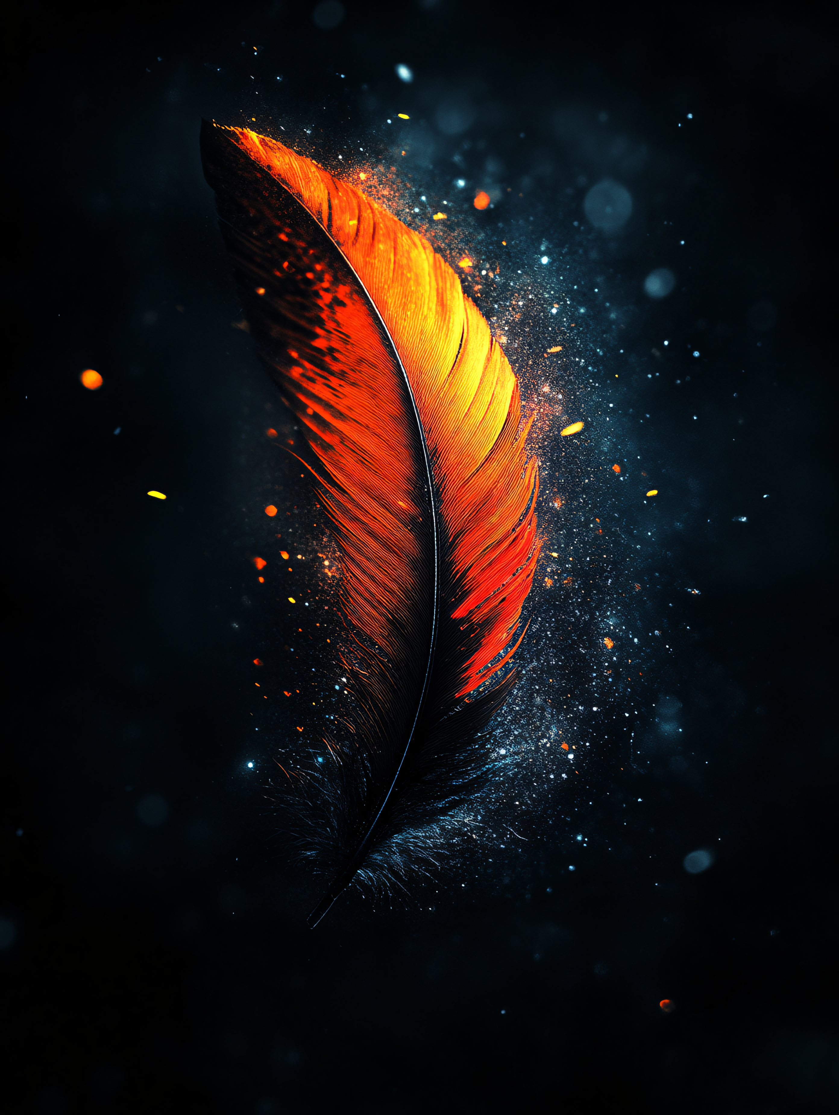 Ember Feather in Dark