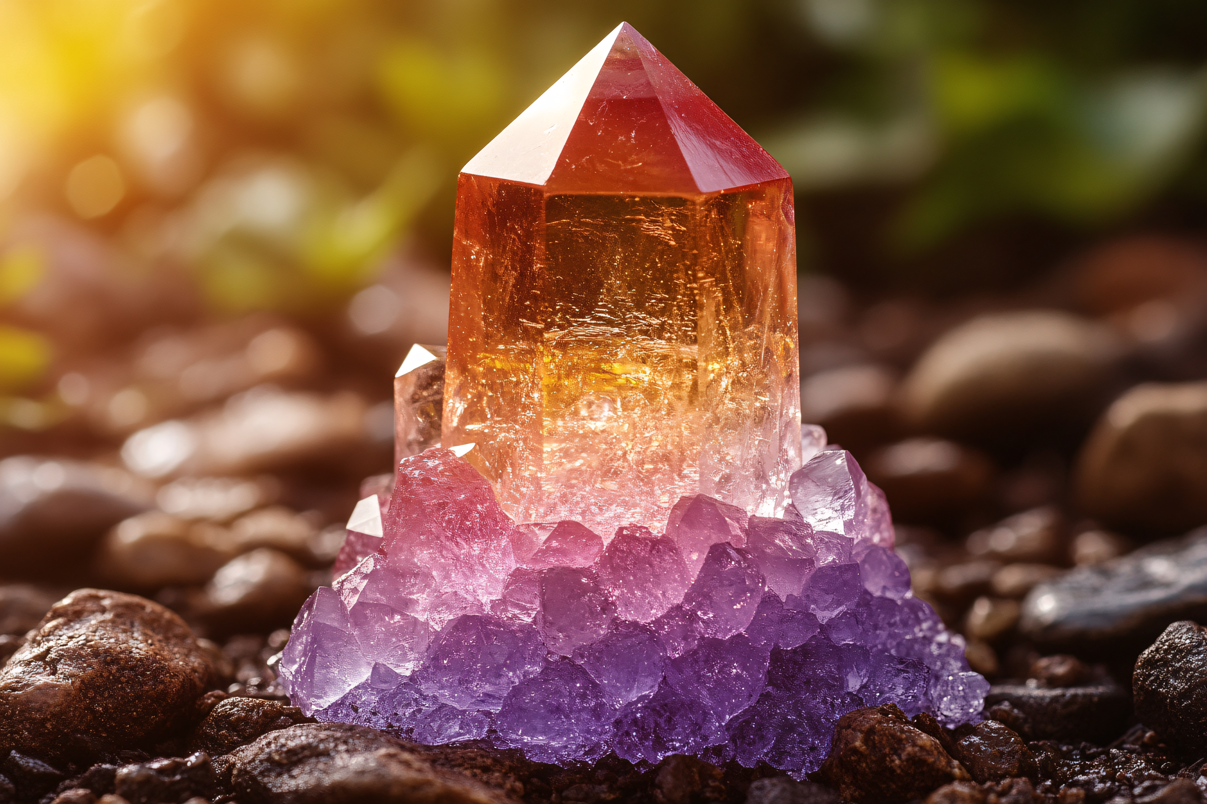 Enchanted Crystal Formation