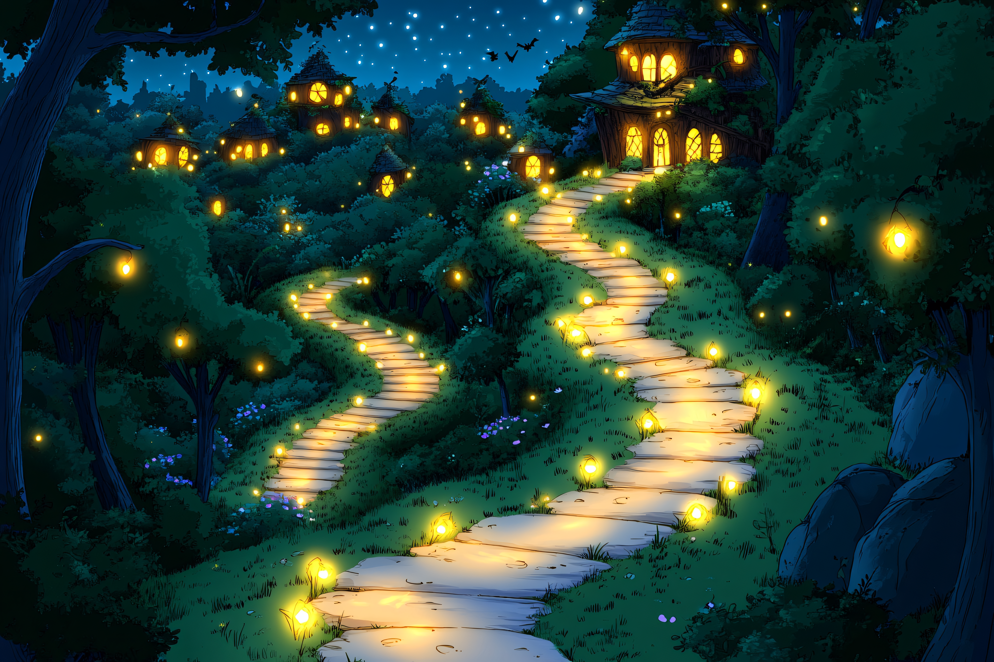 Enchanted Forest Path