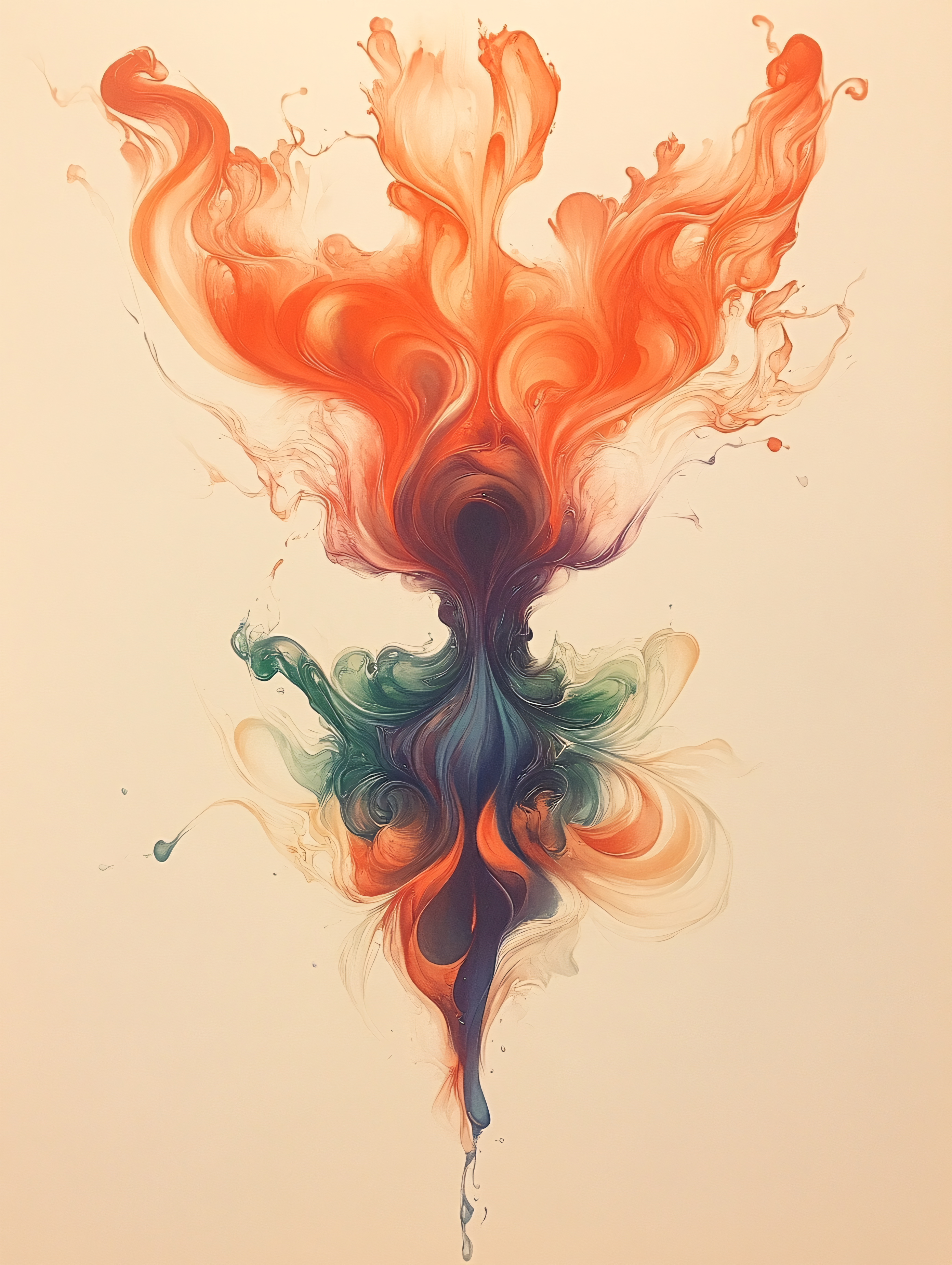 Ethereal Ink Bloom