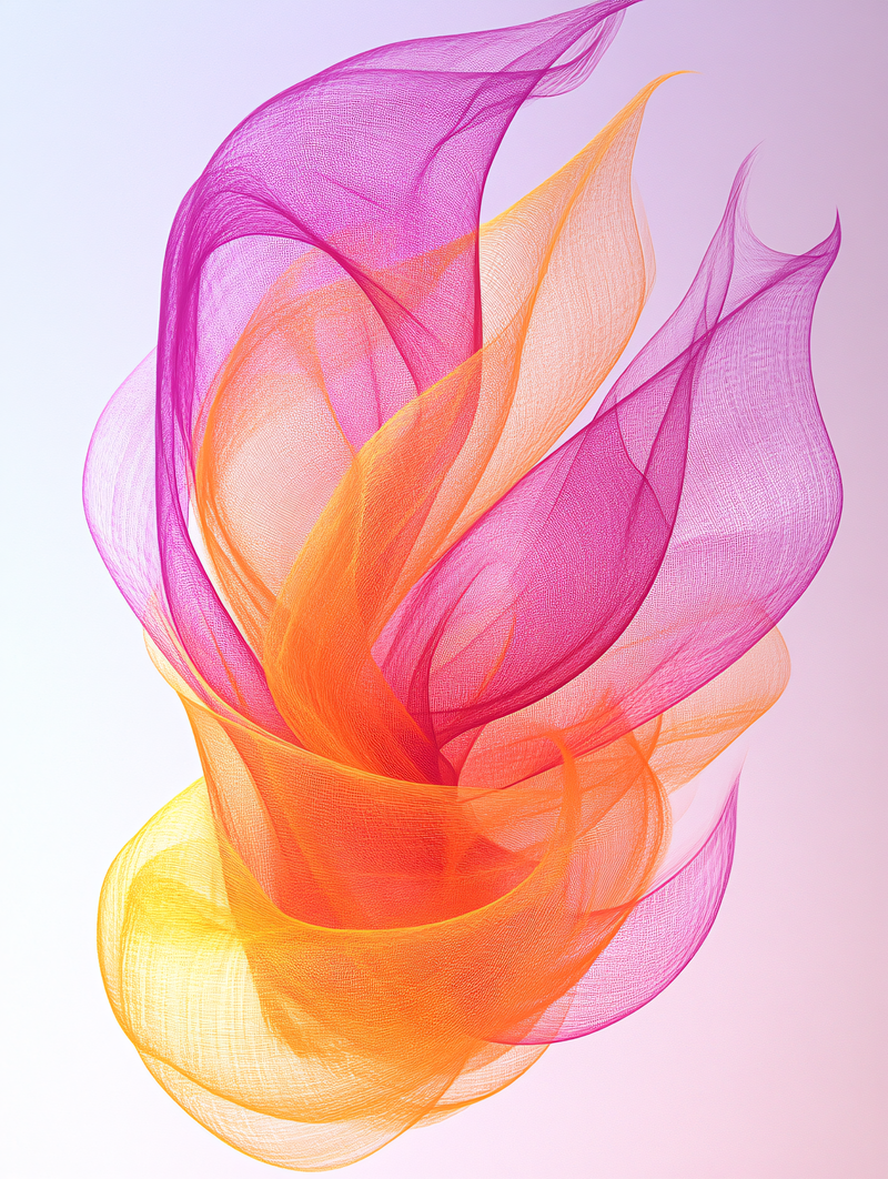 Ethereal Mesh Flower