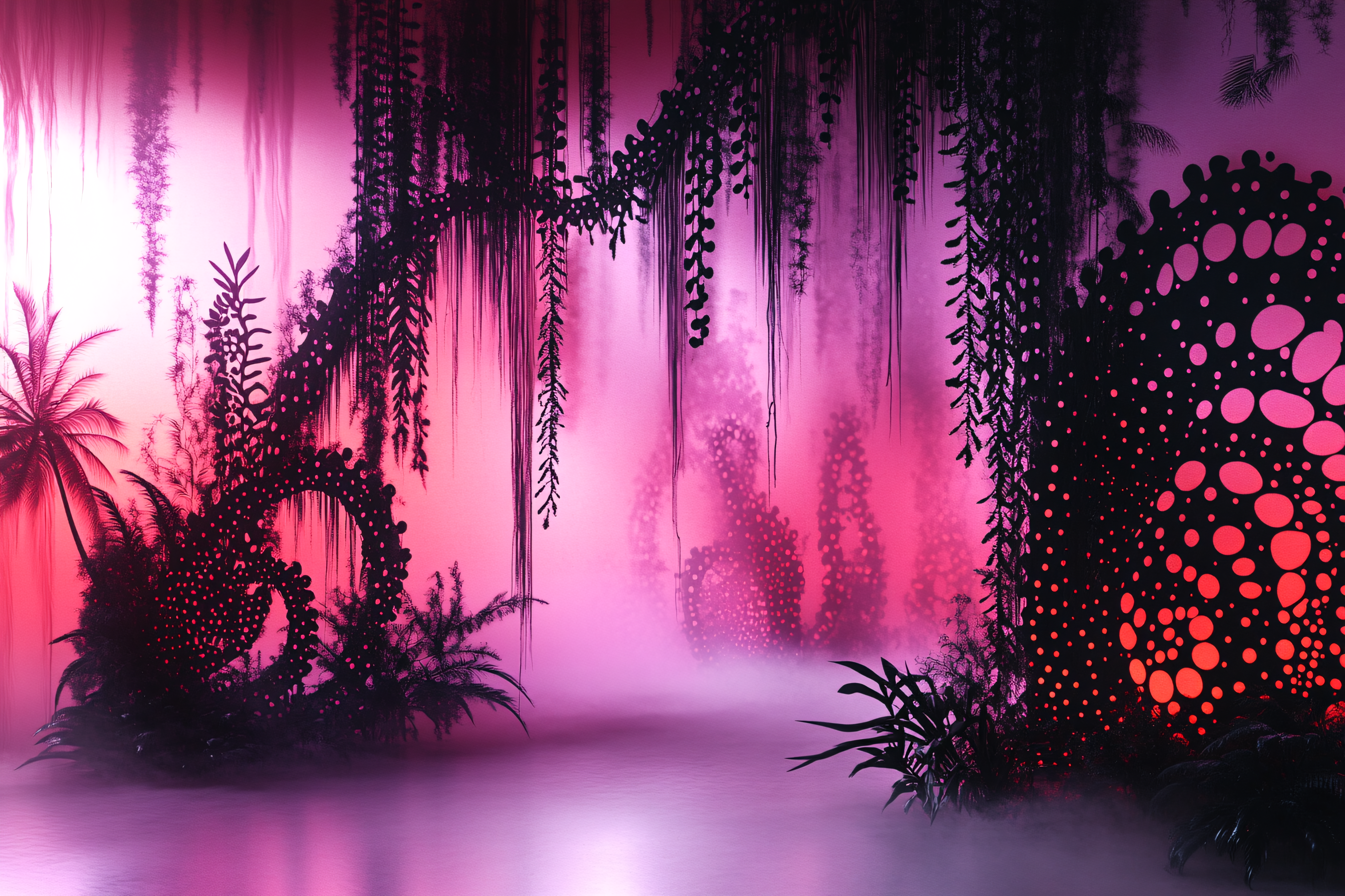Ethereal Pink Jungle