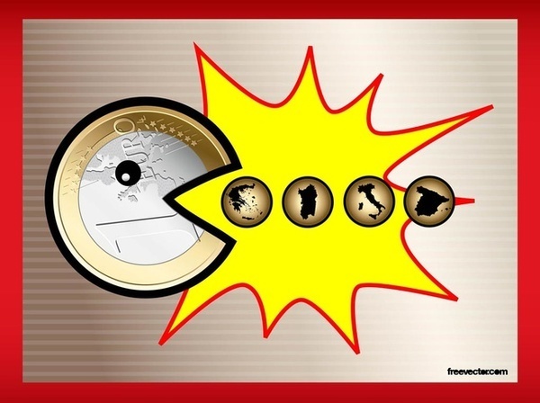 Euro Crisis Free Vector