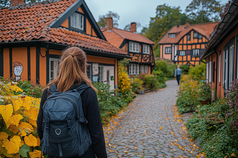 Exploring Historic Village