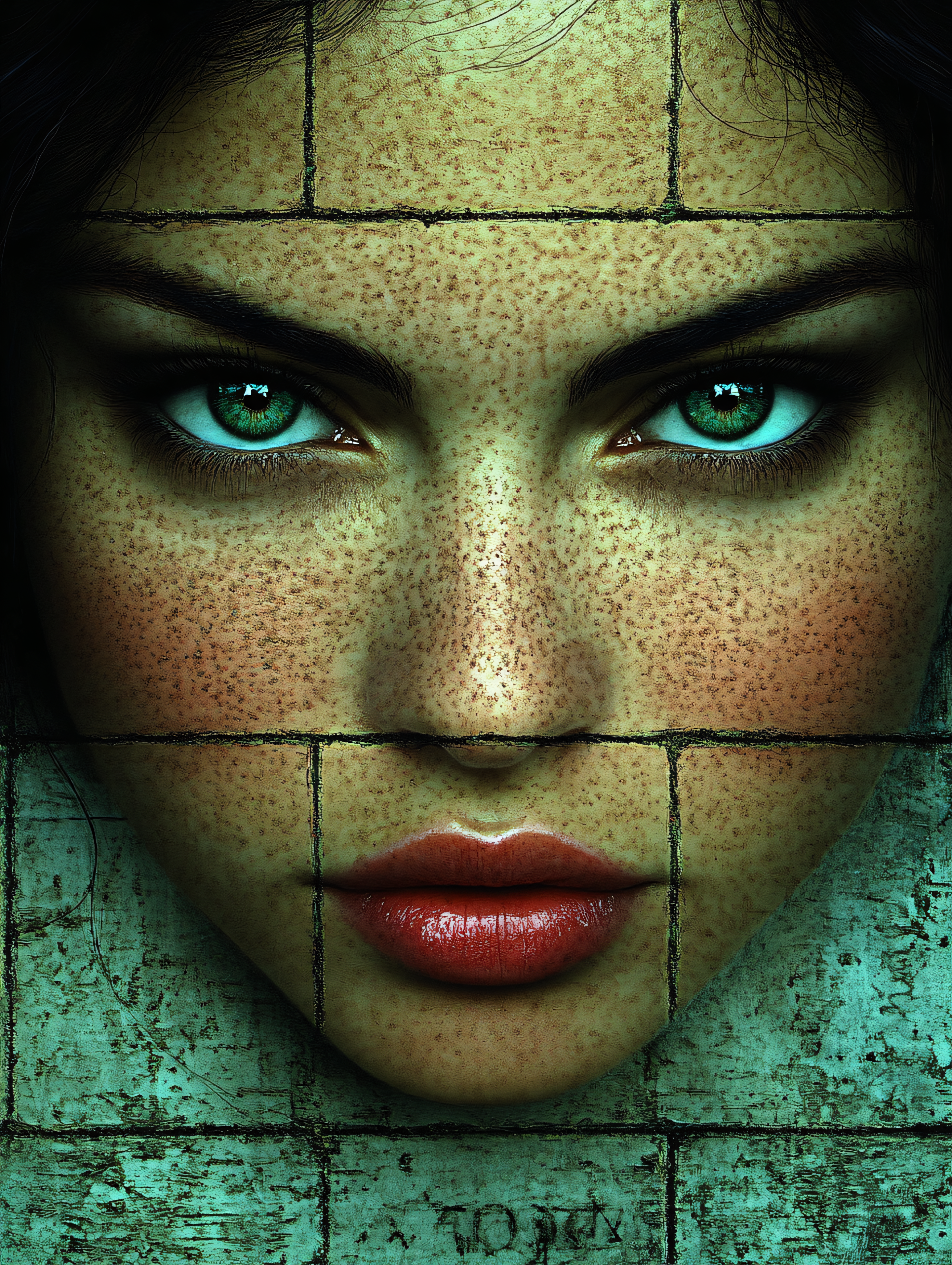 Eyes Behind Brick