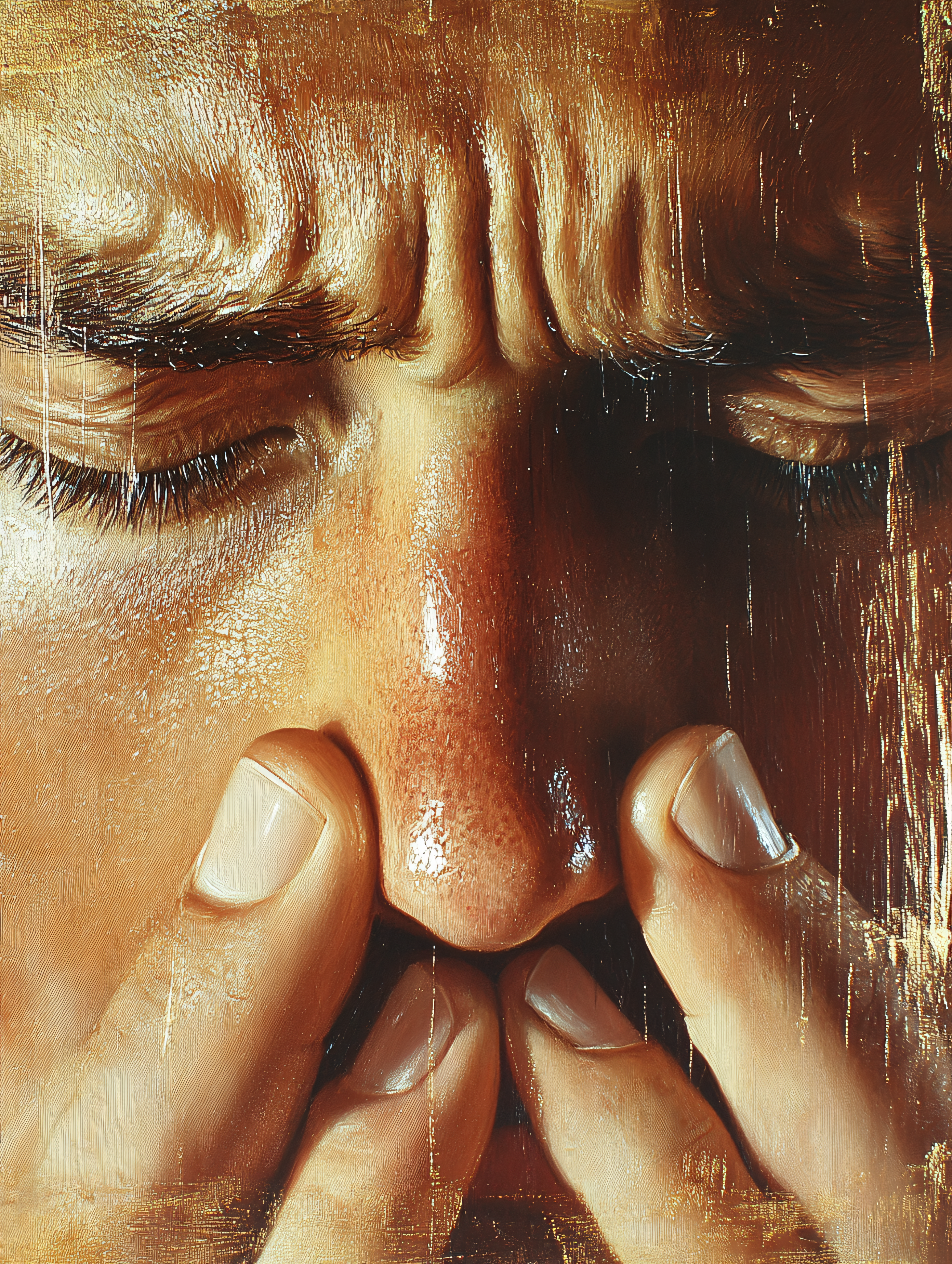 Face In Anguish