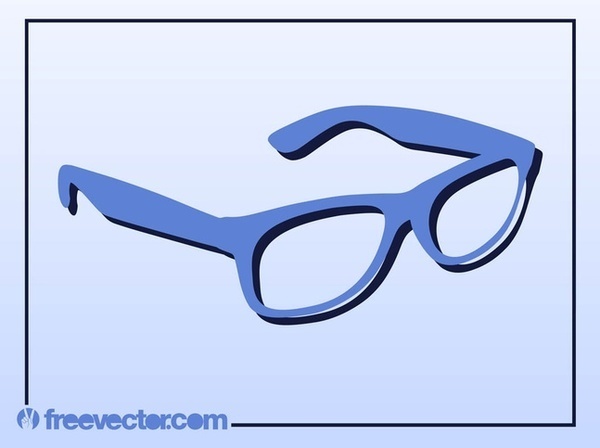 Glasses Free Vector