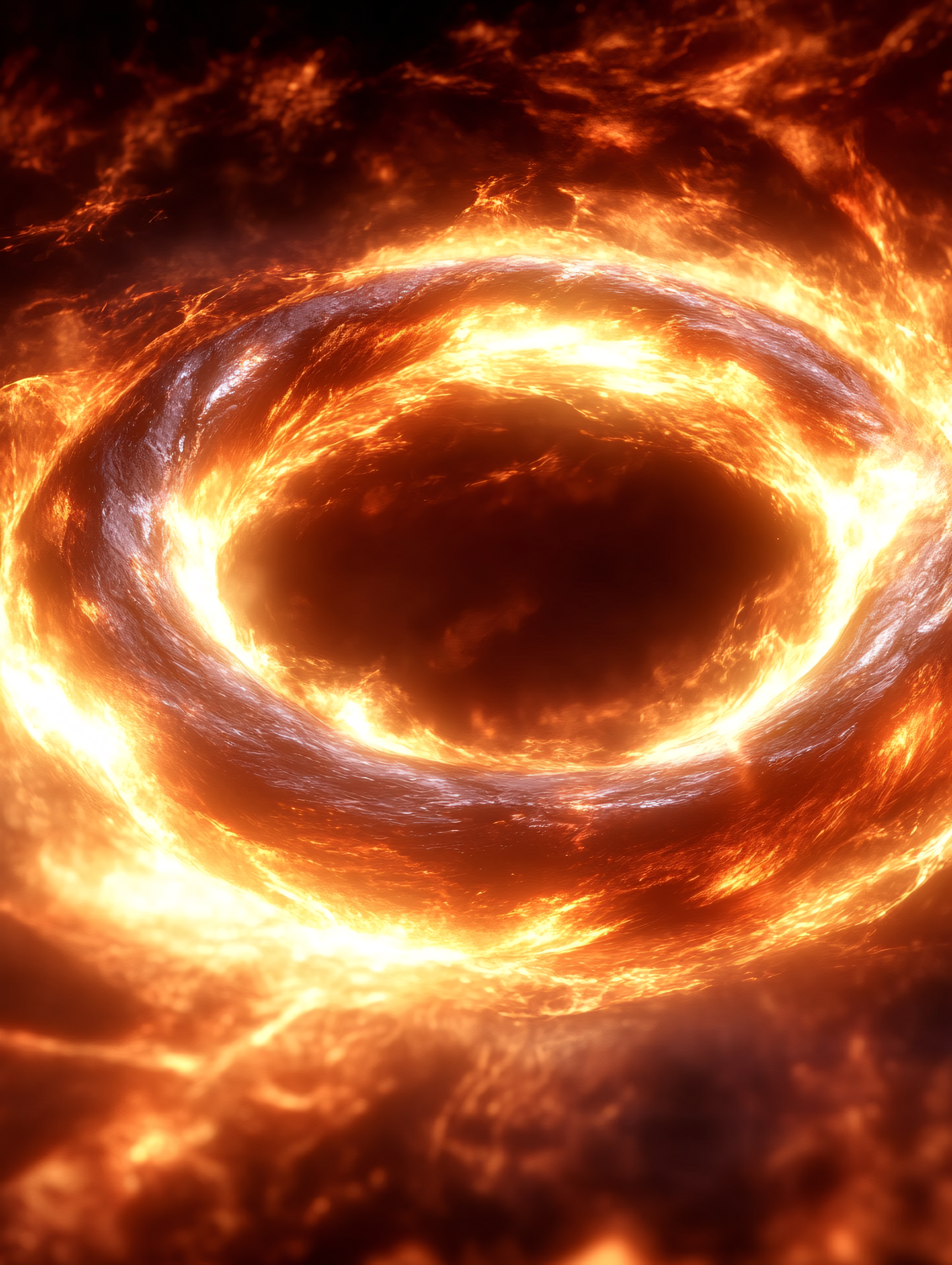 Fiery Celestial Ring