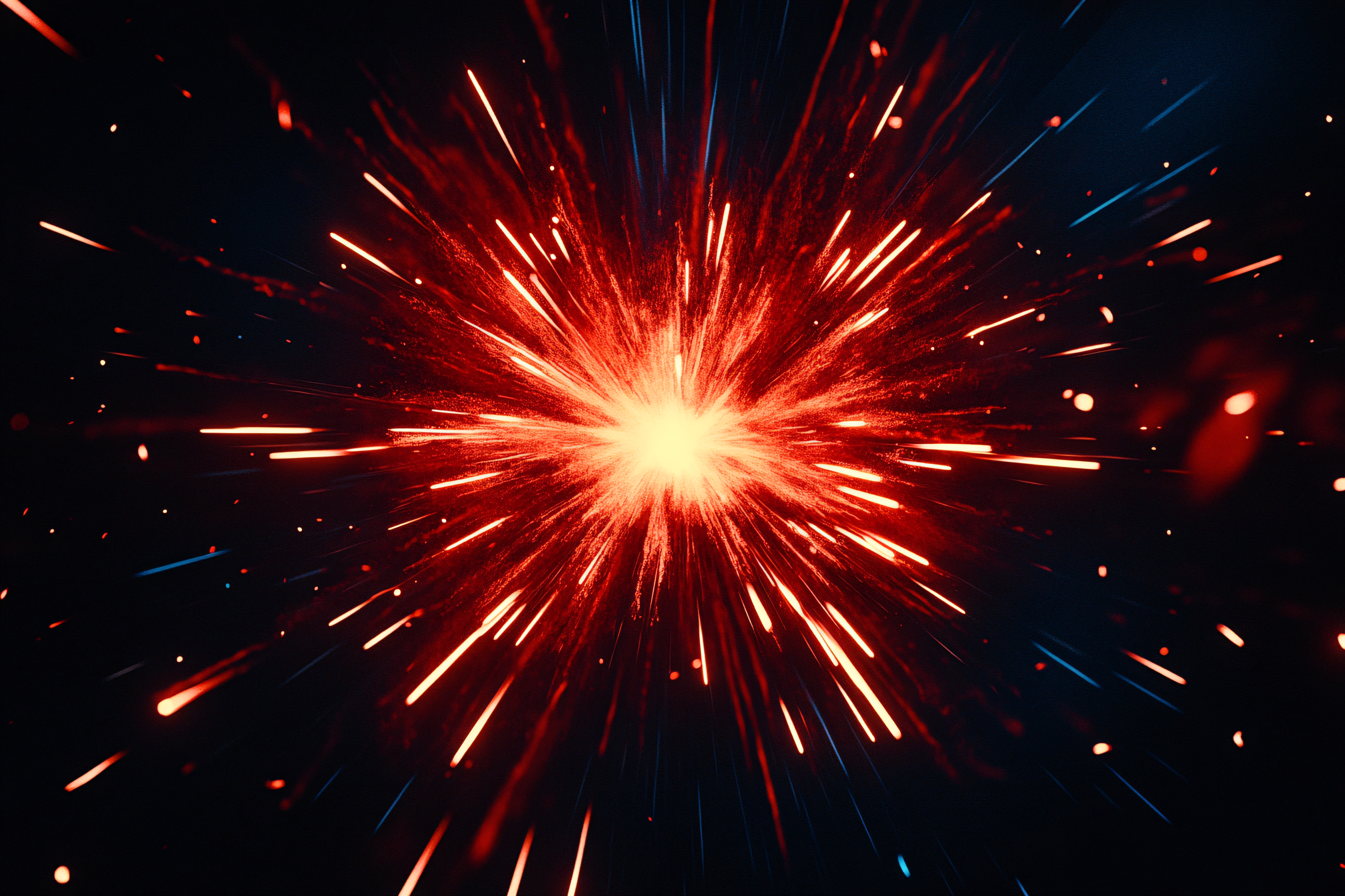 Fiery Explosion In Space