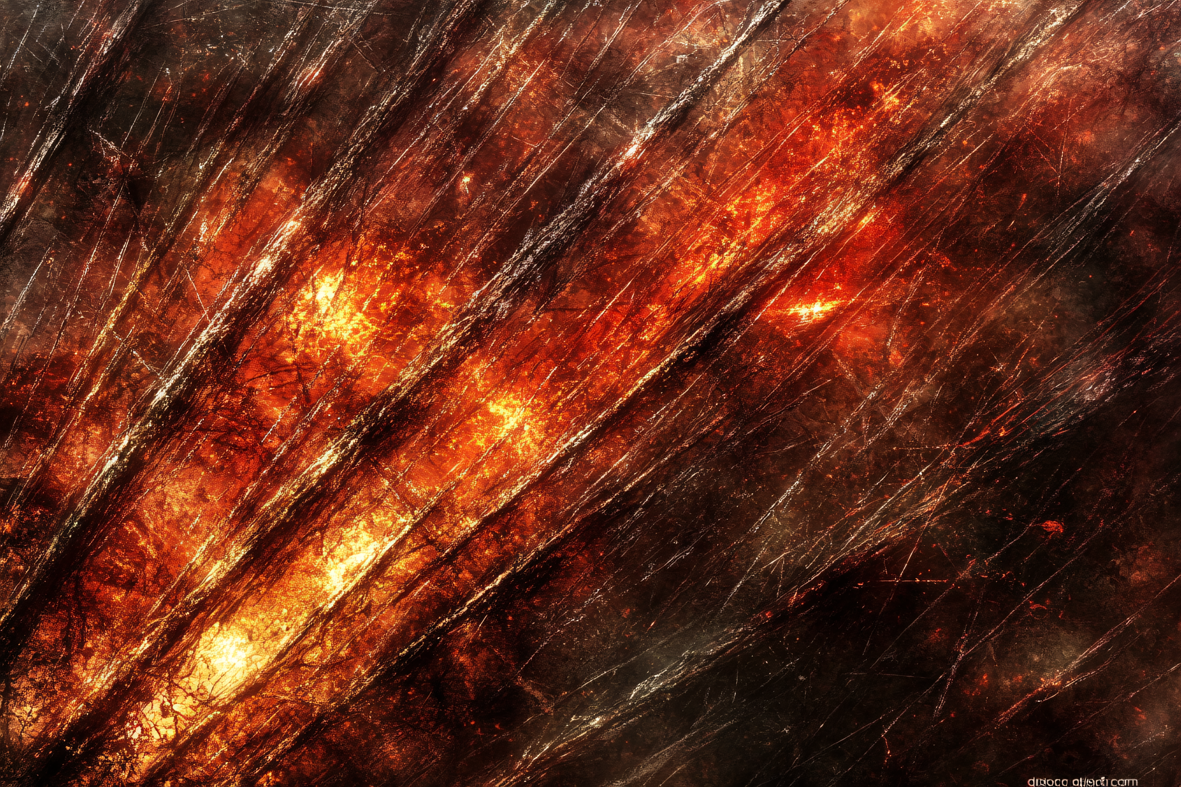 Fiery Grunge Texture